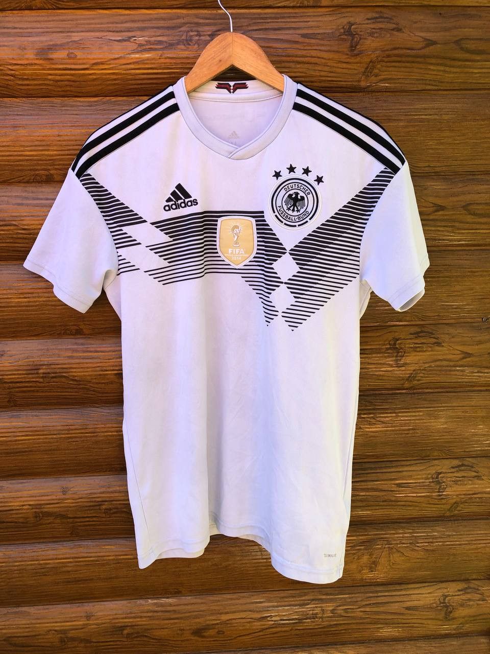 Vintage GERMANY NATIONAL TEAM HOME FOOTBALL SHIRT SOCCER JERSEY Size US M / EU 48-50 / 2 - 1 Thumbnail
