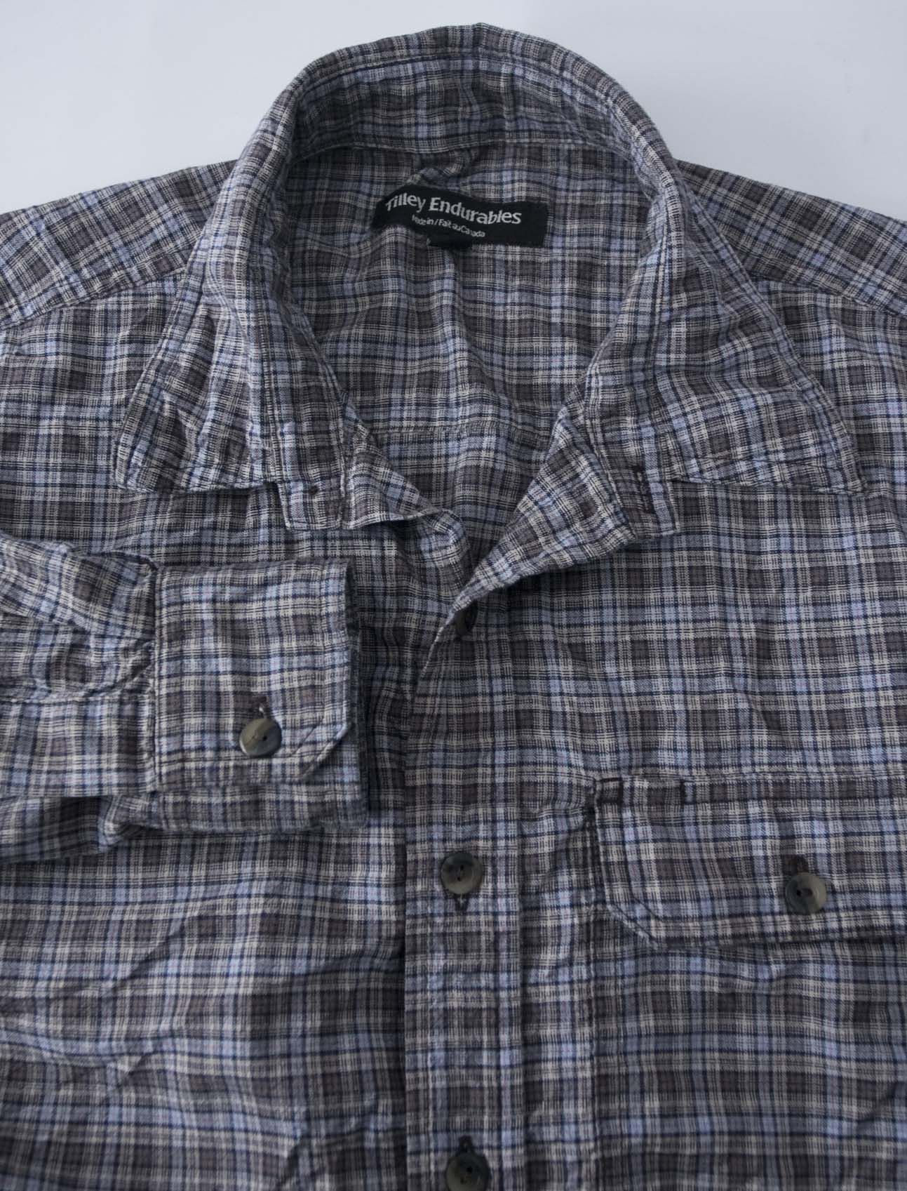 Tilley Tilley Endurables Shirt Flannel Polyester Size M Size US M / EU 48-50 / 2 - 4 Thumbnail