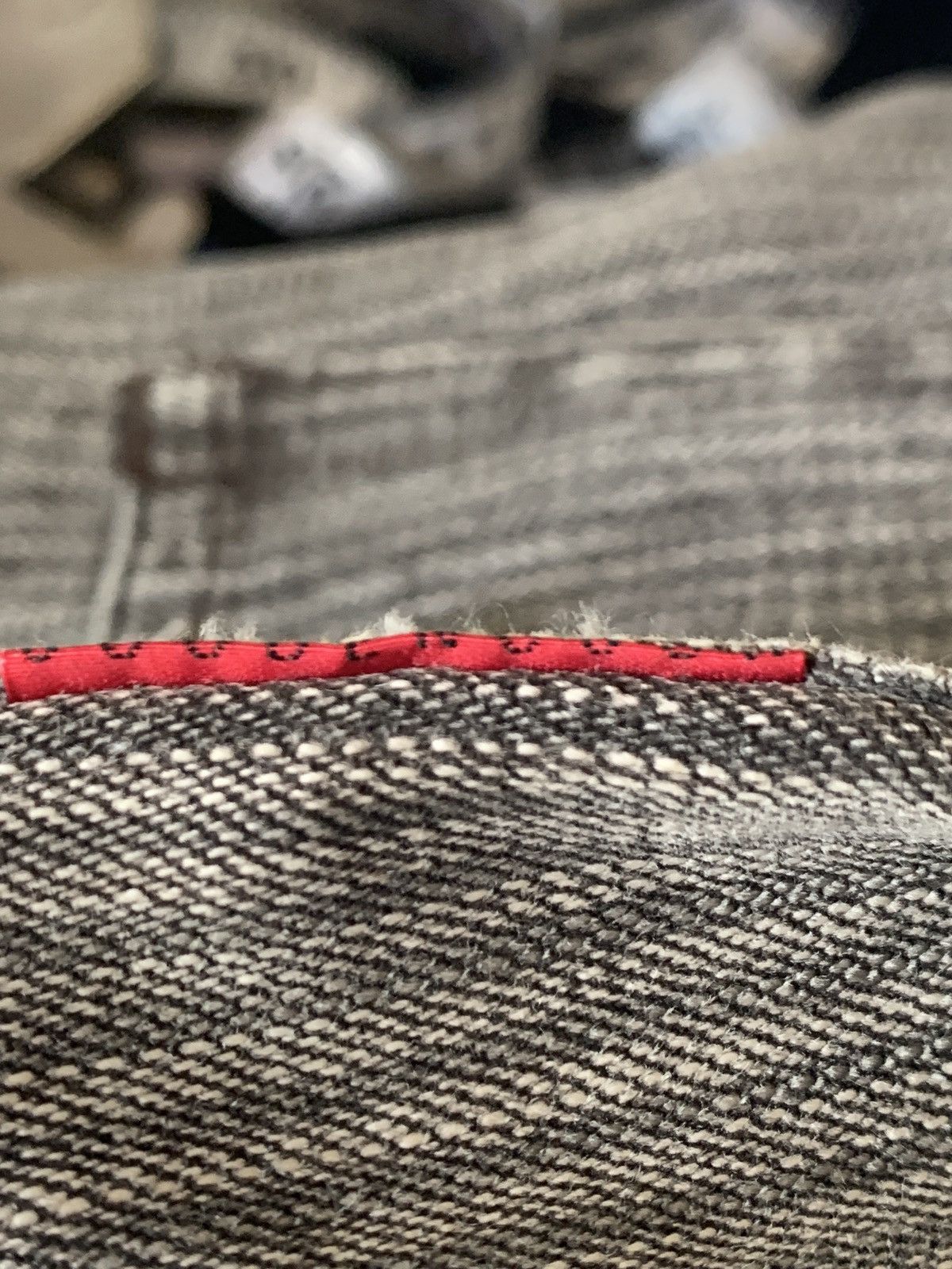 Good Enough × Hiroshi Fujiwara × Japanese Brand Goodenough Pants Jeans GDEH Hickory Stripe Straight Leg Size US 34 / EU 50 - 16 Thumbnail