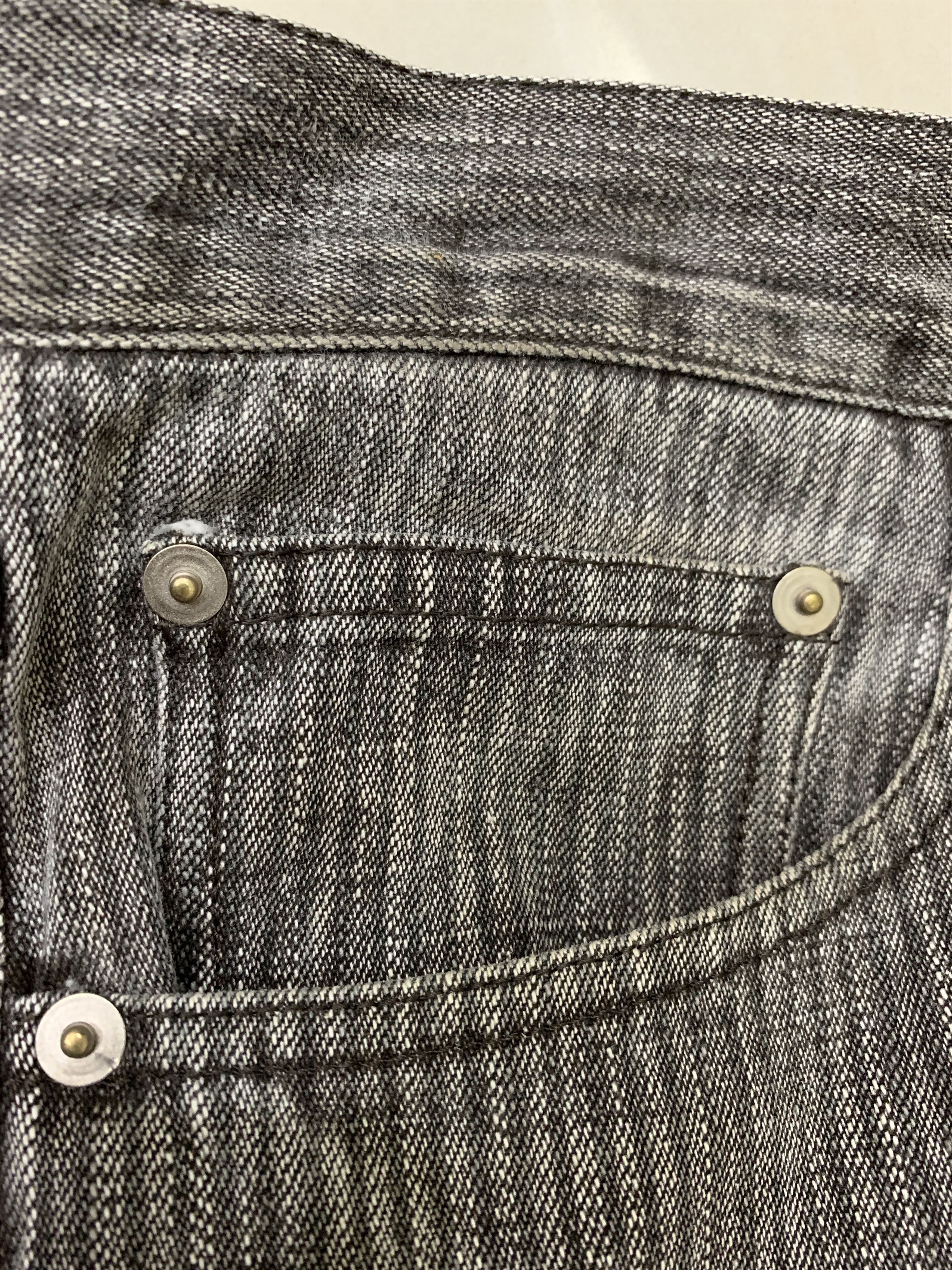 Good Enough × Hiroshi Fujiwara × Japanese Brand Goodenough Pants Jeans GDEH Hickory Stripe Straight Leg Size US 34 / EU 50 - 14 Thumbnail