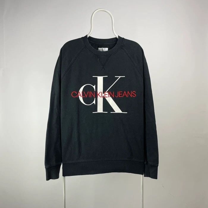 Calvin Klein Calvin Klein sweatshirt streetwear embroidered logo size XL Size US XL / EU 56 / 4 - 1 Thumbnail