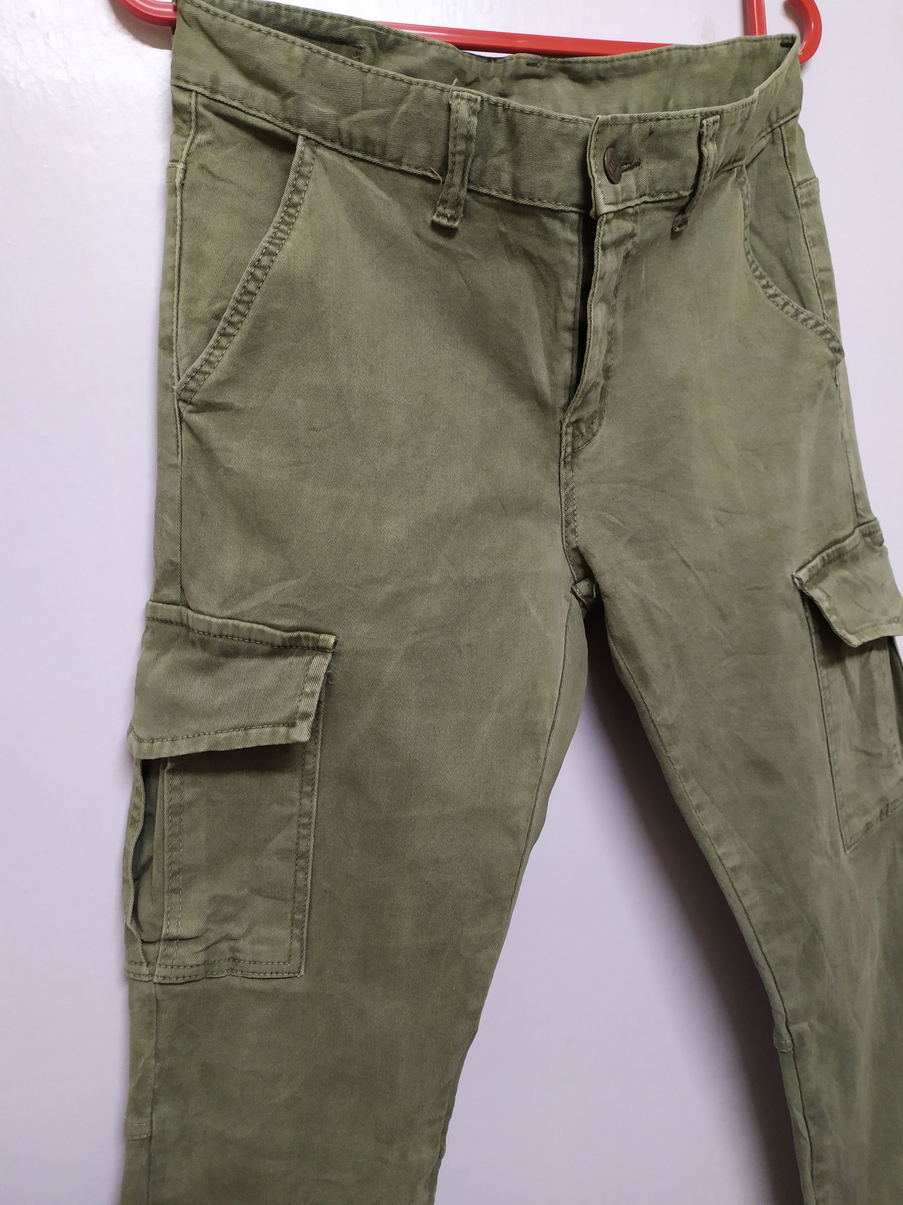 Japanese Brand VINTAGE JAPANESE BRAND FADED CARGO PANTS Size US 30 / EU 46 - 4 Thumbnail