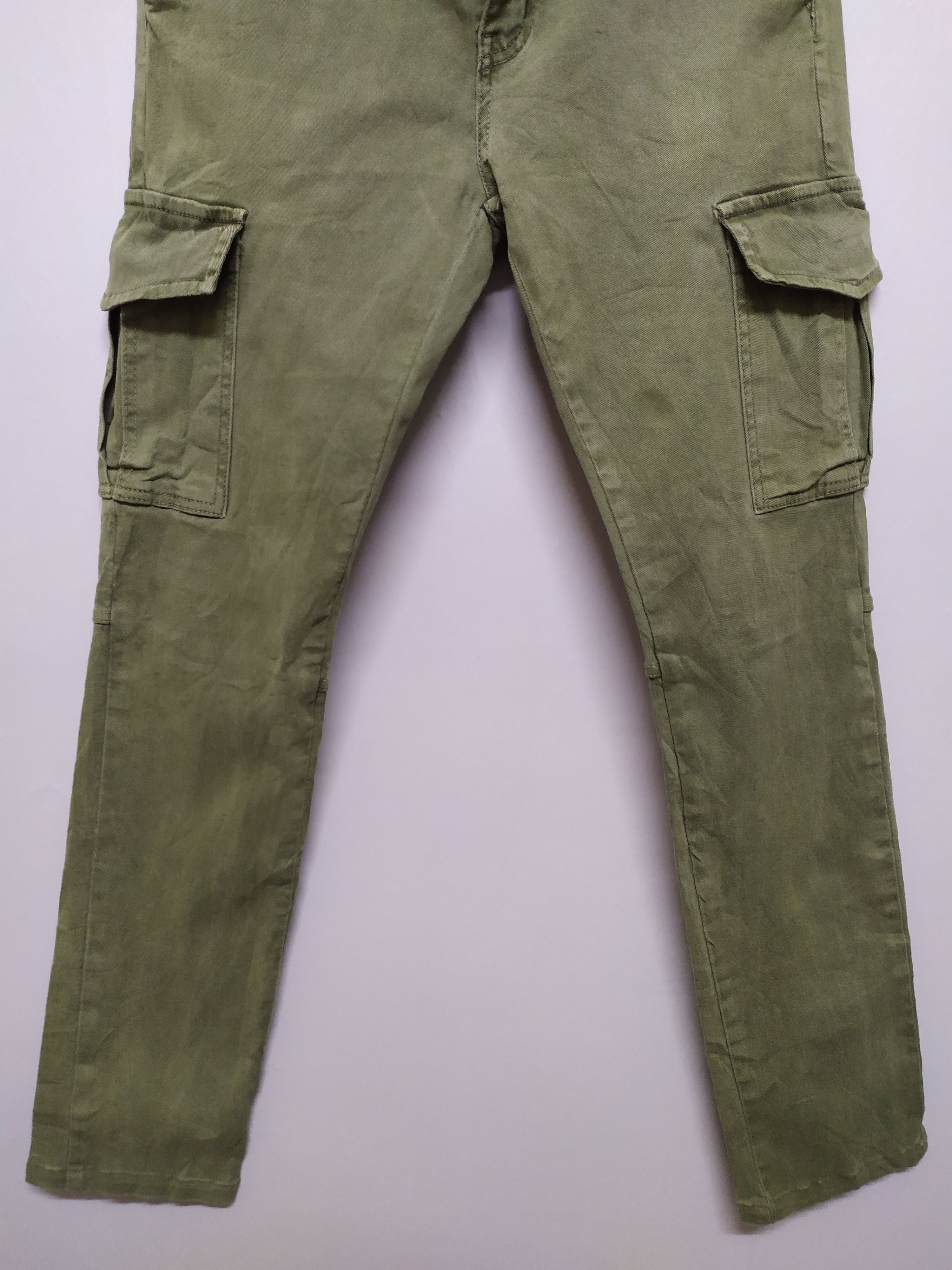 Japanese Brand VINTAGE JAPANESE BRAND FADED CARGO PANTS Size US 30 / EU 46 - 3 Thumbnail