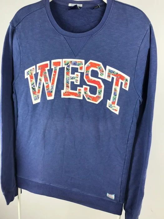 Scotch & Soda Scotch soda sweatshirt WEST logos luxury size Large Size US L / EU 52-54 / 3 - 2 Thumbnail