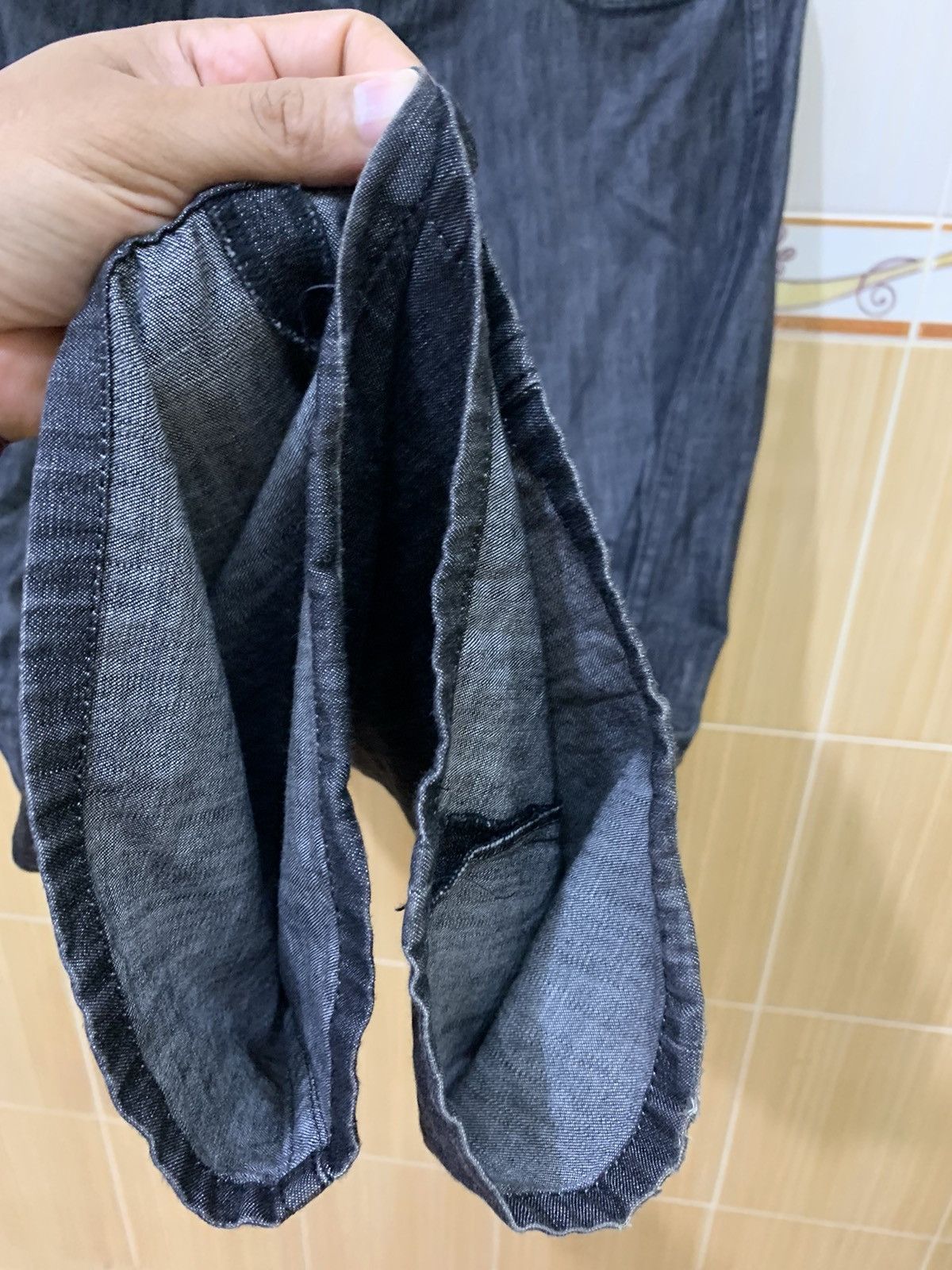 Japanese Brand × Y's for Men × Yohji Yamamoto YOHJI YAMAMOTO PANTS STRAIGHT CUT SAIZ 2 ‼️Plain Design Size US 34 / EU 50 - 9 Thumbnail