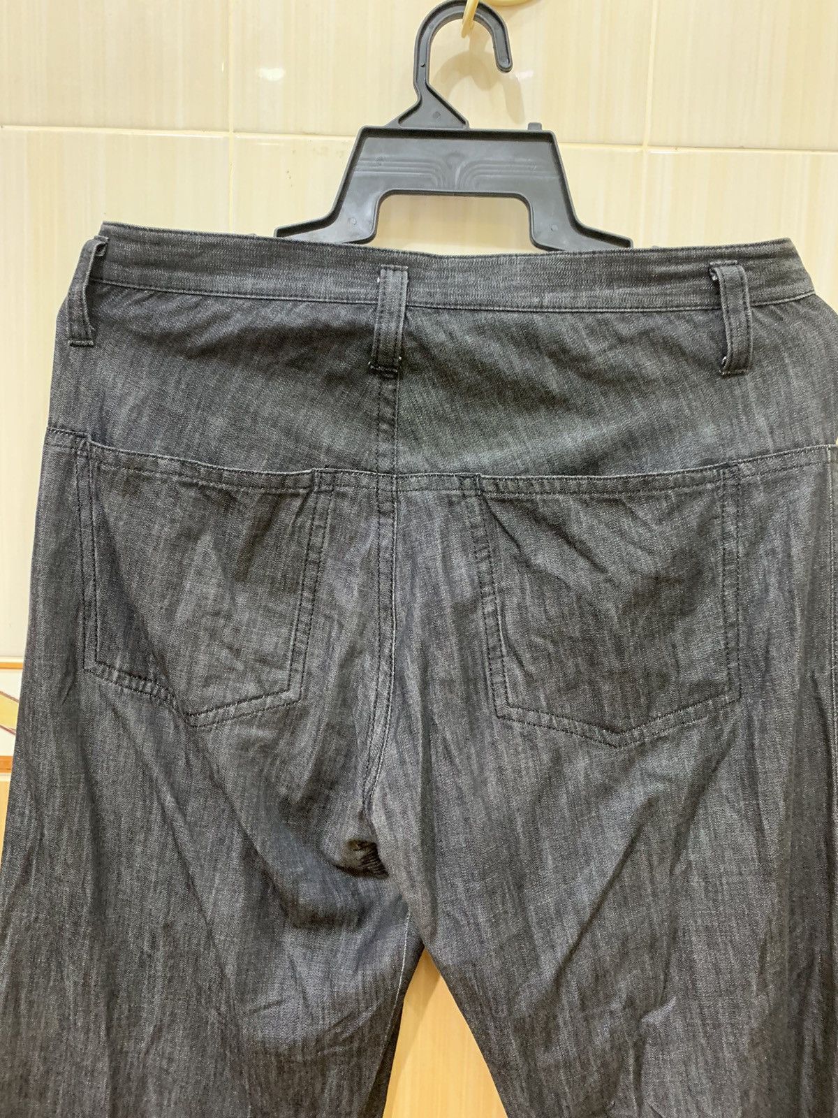 Japanese Brand × Y's for Men × Yohji Yamamoto YOHJI YAMAMOTO PANTS STRAIGHT CUT SAIZ 2 ‼️Plain Design Size US 34 / EU 50 - 4 Thumbnail