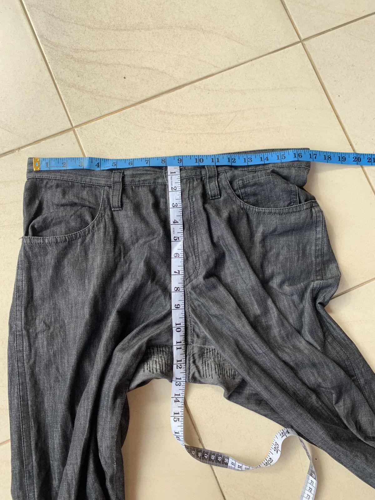 Japanese Brand × Y's for Men × Yohji Yamamoto YOHJI YAMAMOTO PANTS STRAIGHT CUT SAIZ 2 ‼️Plain Design Size US 34 / EU 50 - 14 Thumbnail