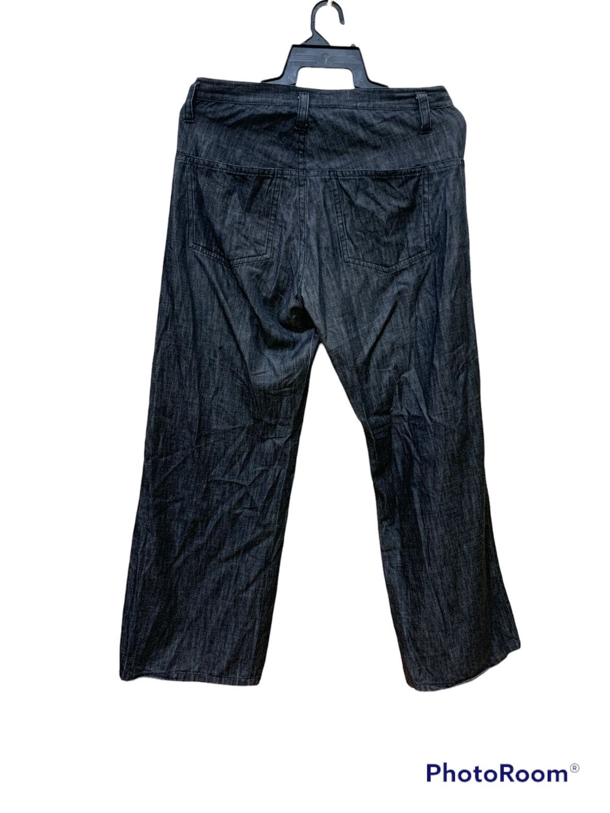Japanese Brand × Y's for Men × Yohji Yamamoto YOHJI YAMAMOTO PANTS STRAIGHT CUT SAIZ 2 ‼️Plain Design Size US 34 / EU 50 - 2 Thumbnail