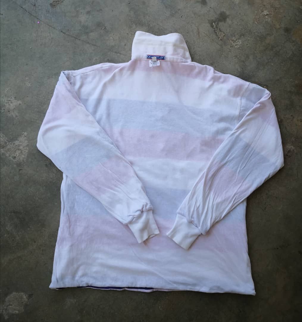 Good Enough GoodenoughUK Stripes Polo Sweatshirt Size US M / EU 48-50 / 2 - 4 Thumbnail
