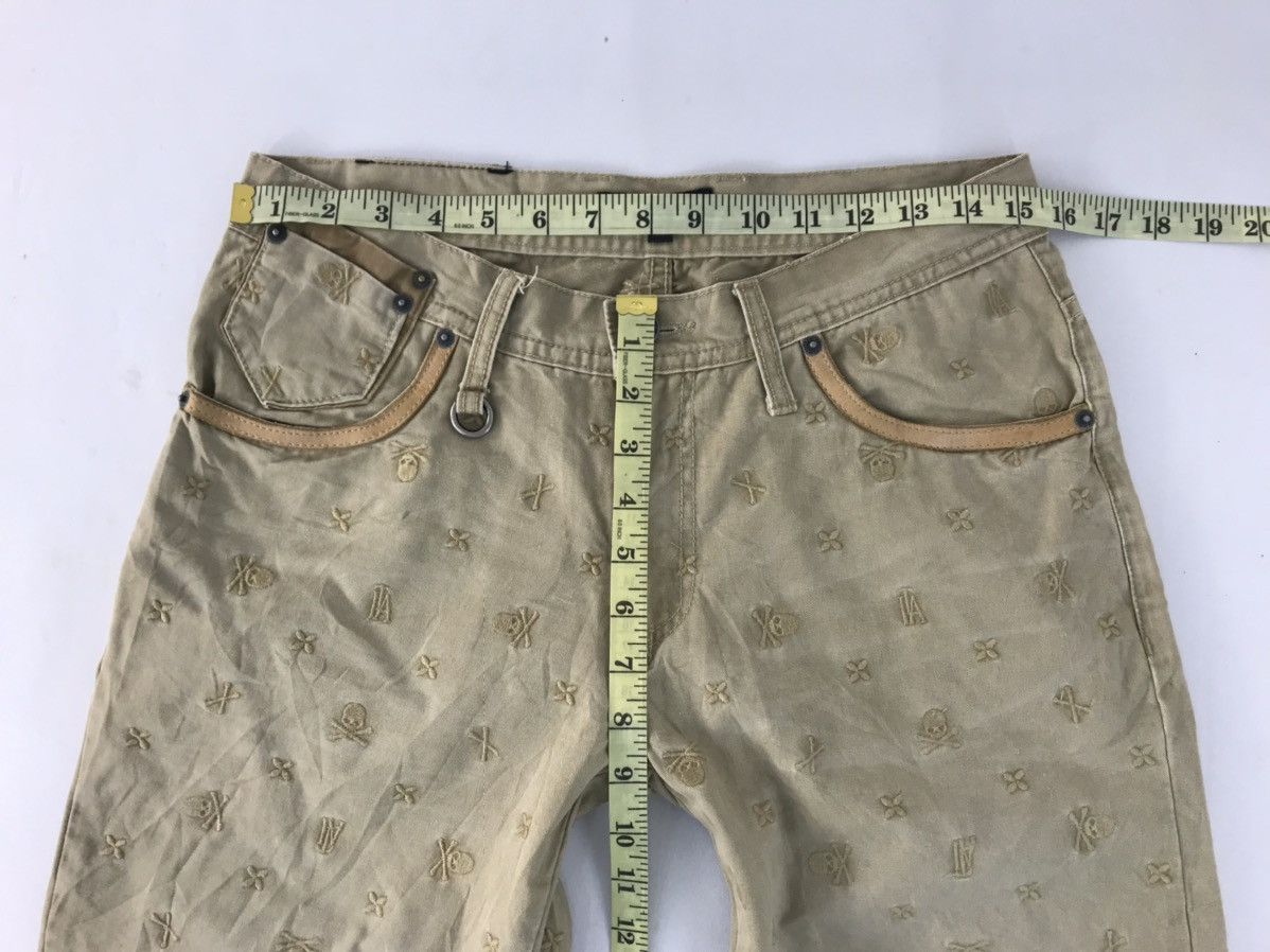 In The Attic × Japanese Brand In The Attic Outsiders Short Pant Embroidery Skull Size 31 Size US 31 - 11 Thumbnail