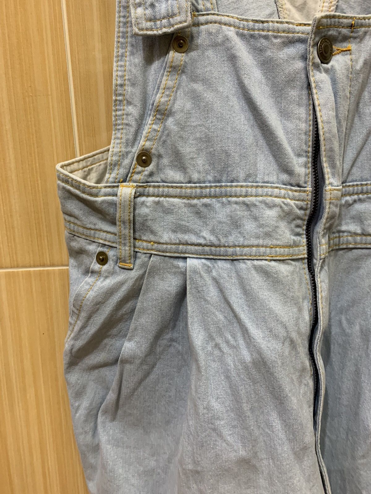 Issey Miyake × Japanese Brand × mercibeaucoup MERCIBEAUCOUP Jevous Enprie Overalls Denim/jeans Size US 34 / EU 50 - 6 Thumbnail