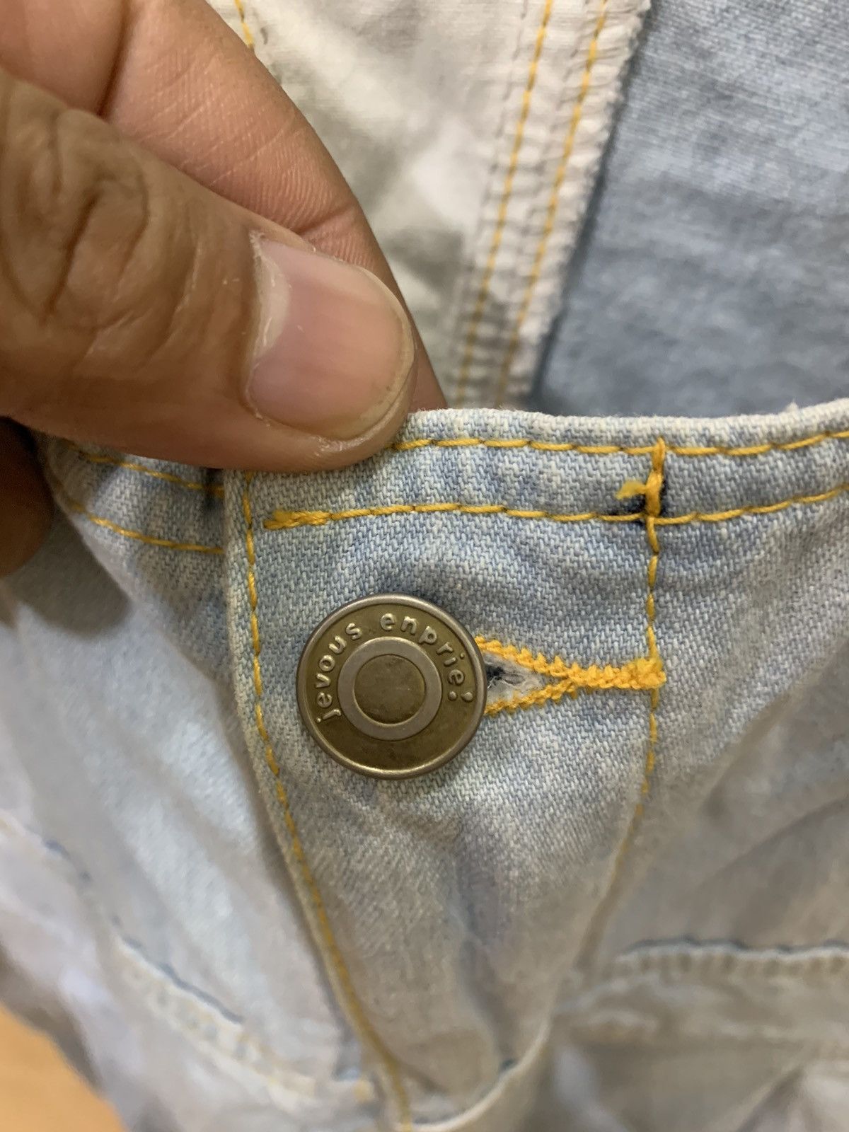 Issey Miyake × Japanese Brand × mercibeaucoup MERCIBEAUCOUP Jevous Enprie Overalls Denim/jeans Size US 34 / EU 50 - 9 Thumbnail