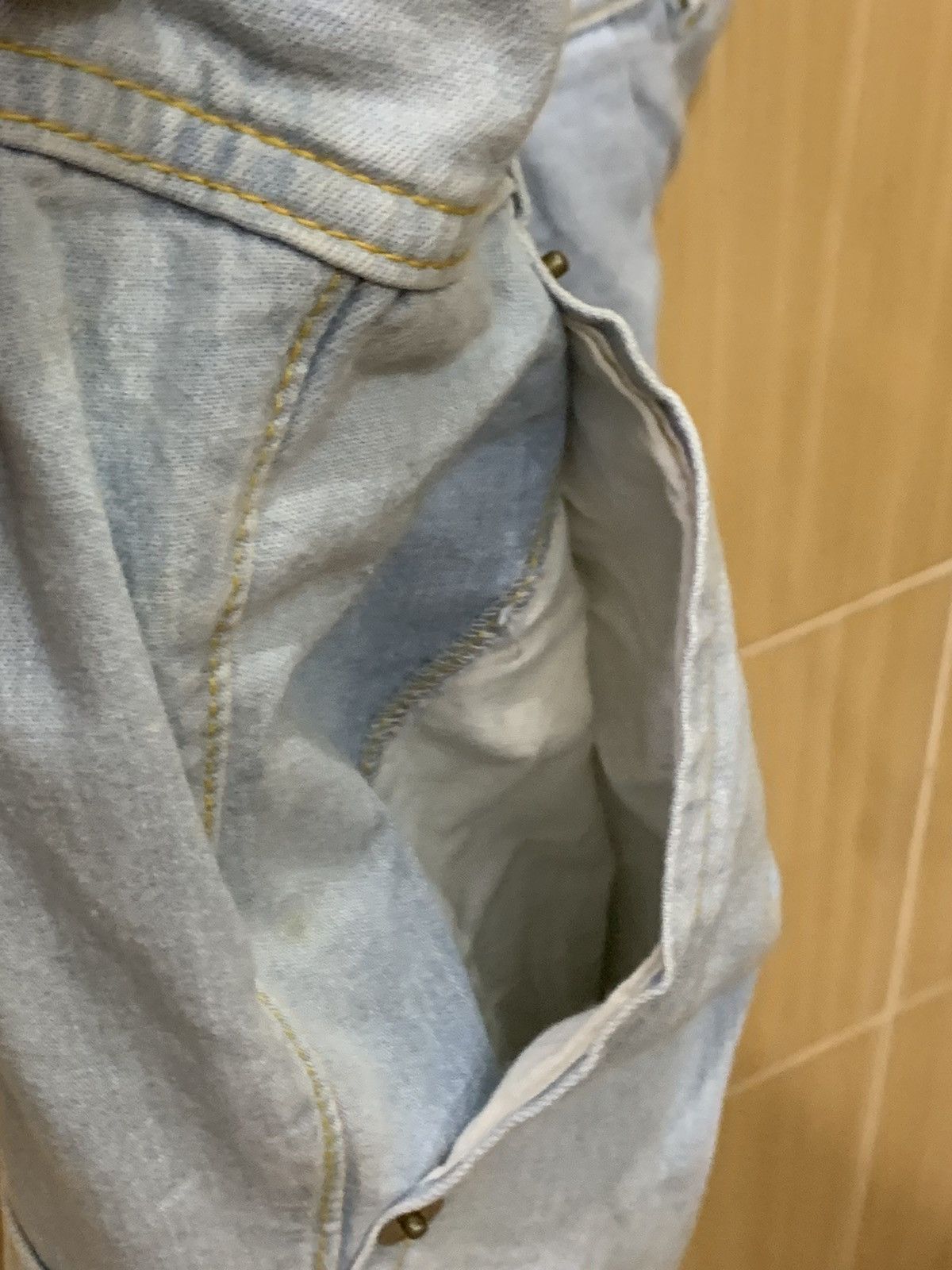 Issey Miyake × Japanese Brand × mercibeaucoup MERCIBEAUCOUP Jevous Enprie Overalls Denim/jeans Size US 34 / EU 50 - 10 Thumbnail