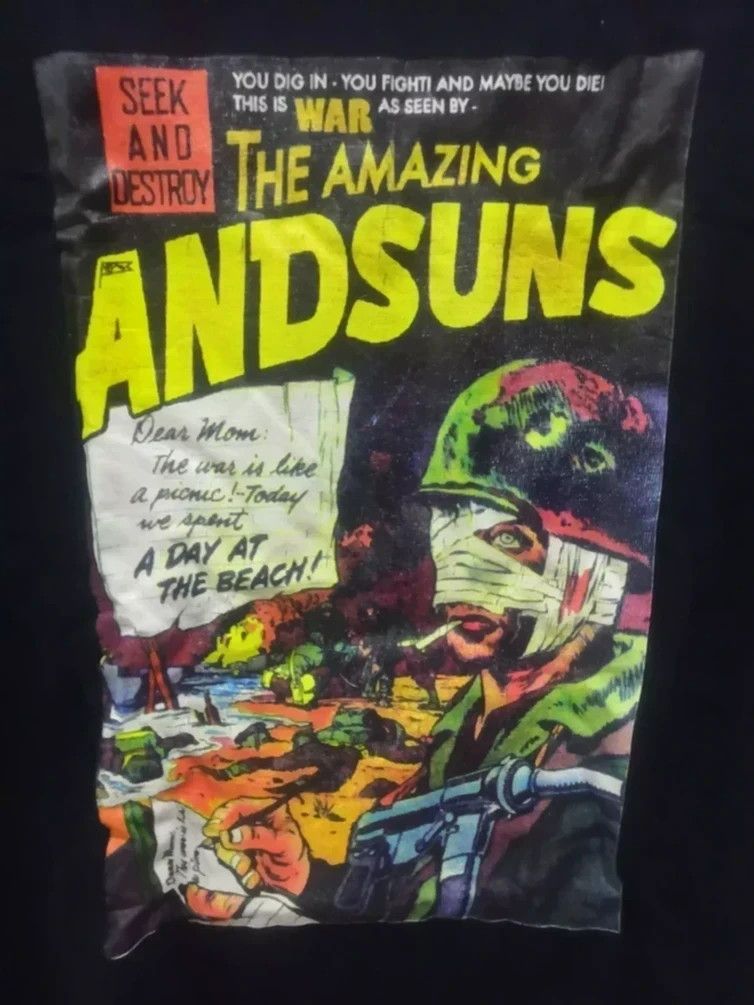 ANDSUNS The Amazing ANDSUNS T shirt Japanese Brand Rare Size US L / EU 52-54 / 3 - 2 Thumbnail