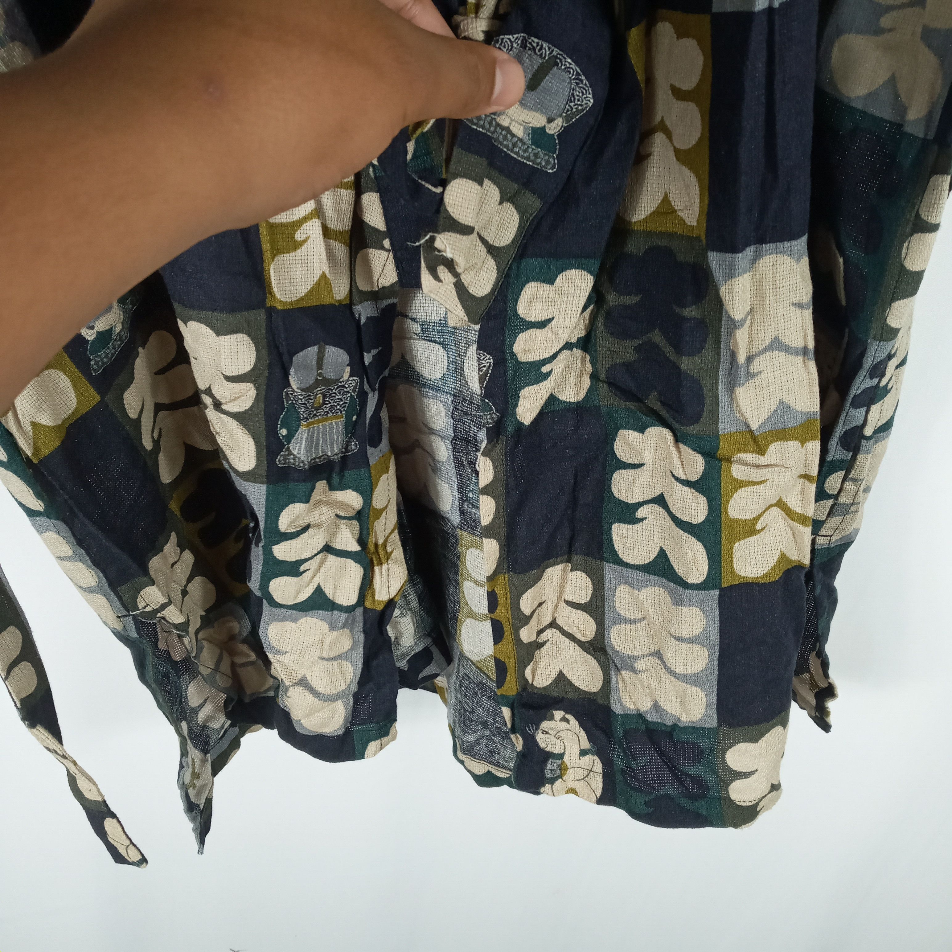 Japanese Brand × Vintage Vintage Japanese Traditional Clothes Fullprint Kimono Size US M / EU 48-50 / 2 - 5 Thumbnail