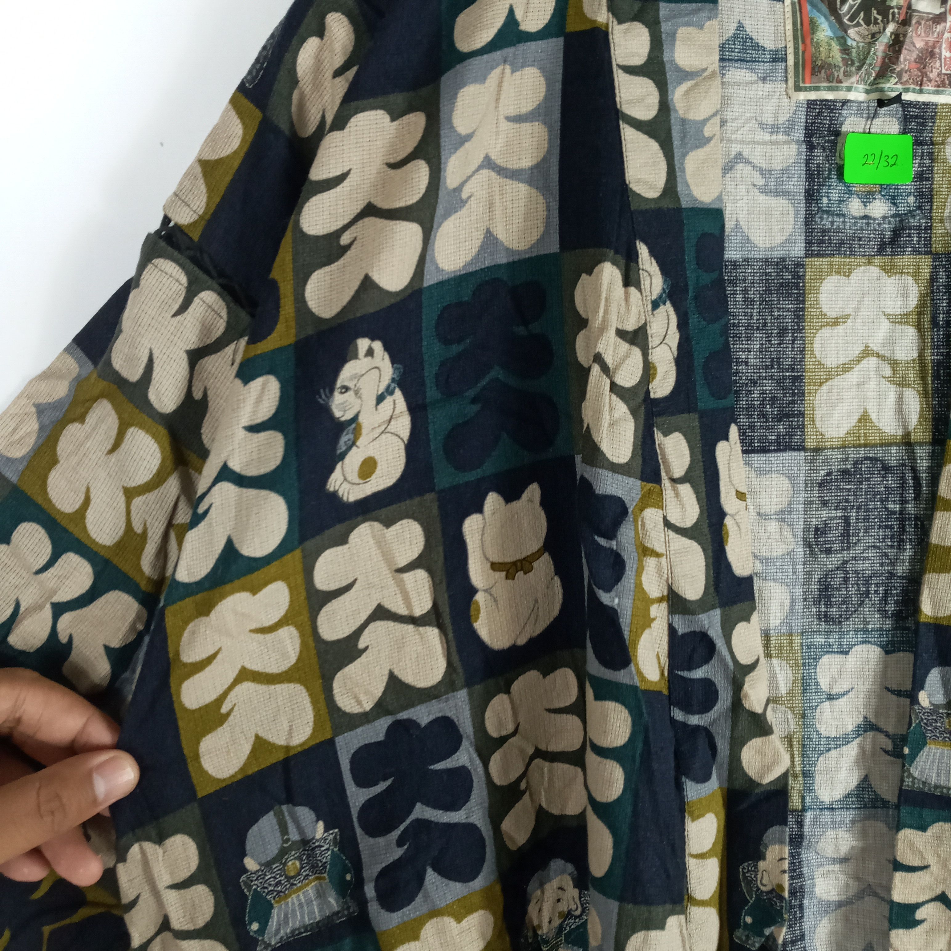 Japanese Brand × Vintage Vintage Japanese Traditional Clothes Fullprint Kimono Size US M / EU 48-50 / 2 - 6 Thumbnail