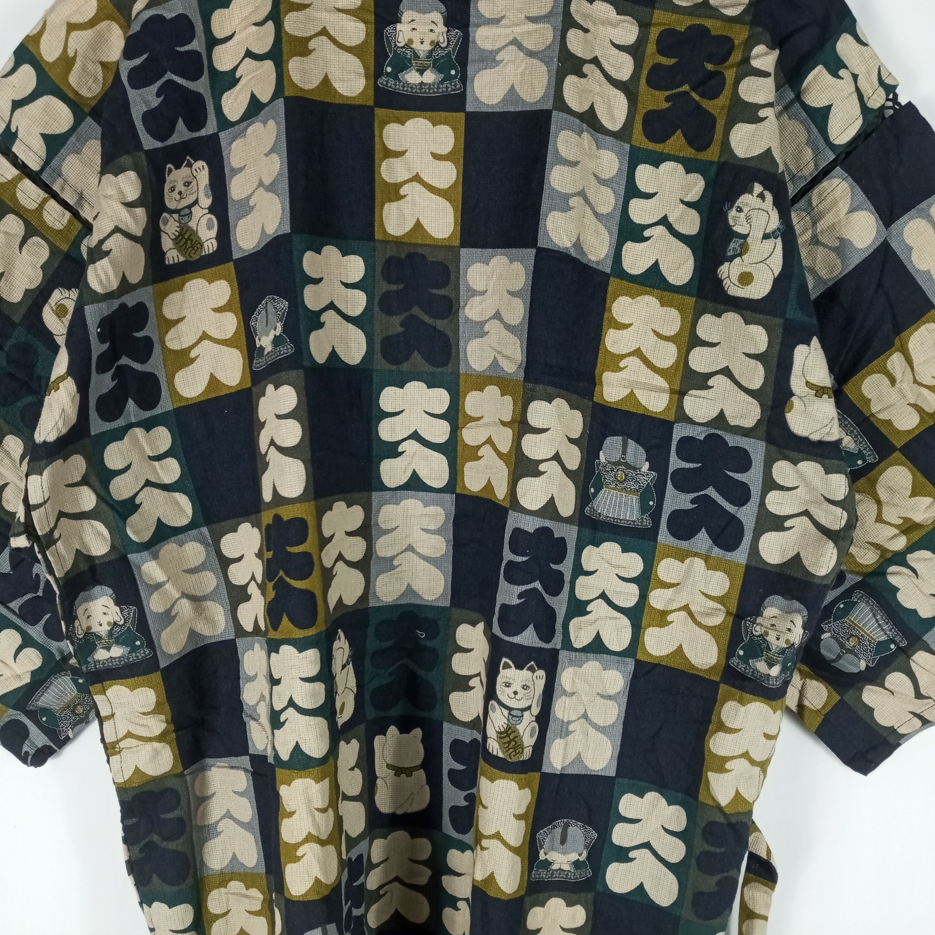 Japanese Brand × Vintage Vintage Japanese Traditional Clothes Fullprint Kimono Size US M / EU 48-50 / 2 - 10 Thumbnail