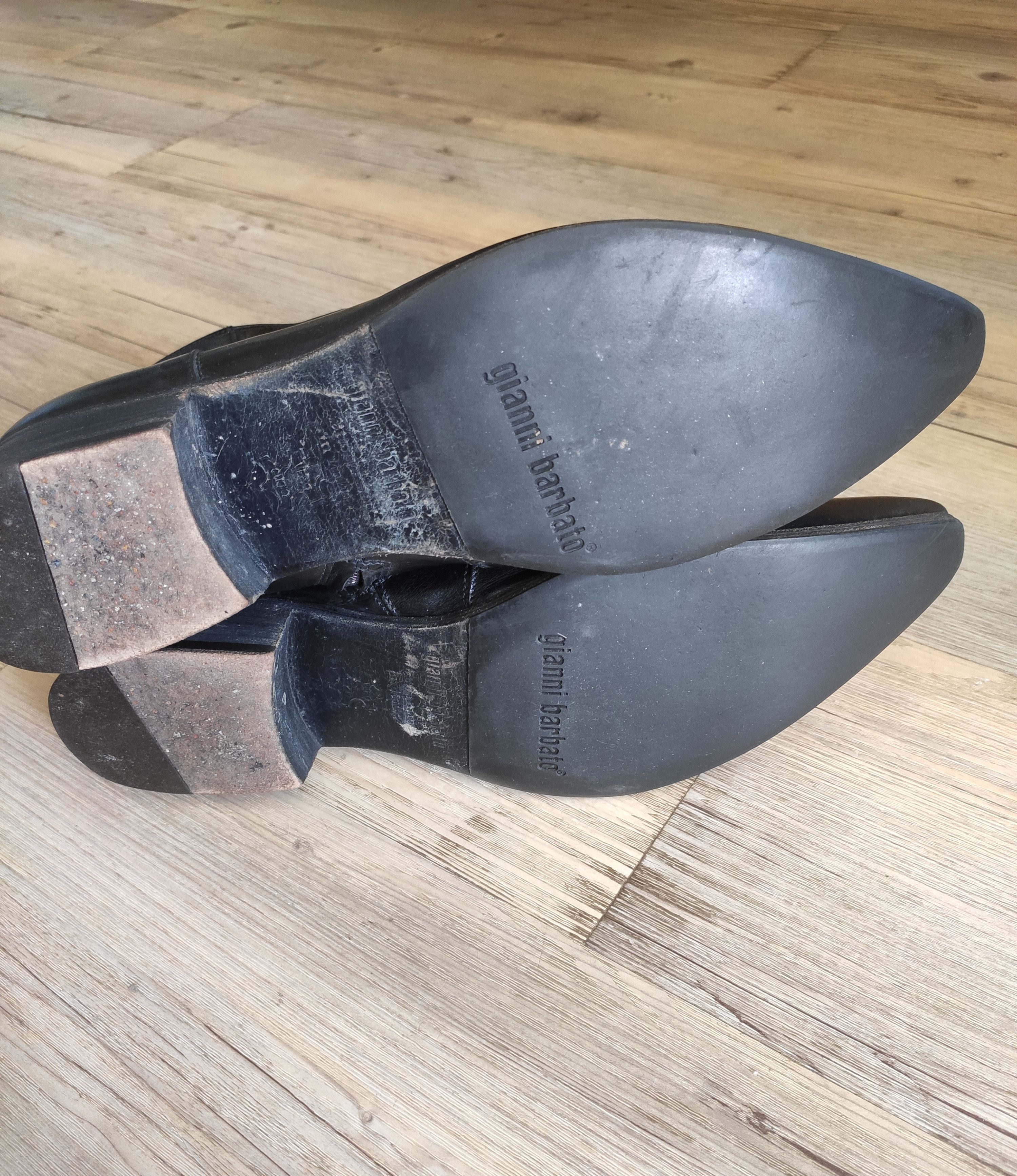 Gianni Barbato Mexican toe boots.Like Saint Laurent or Dior boots Size US 9 / EU 42 - 5 Thumbnail