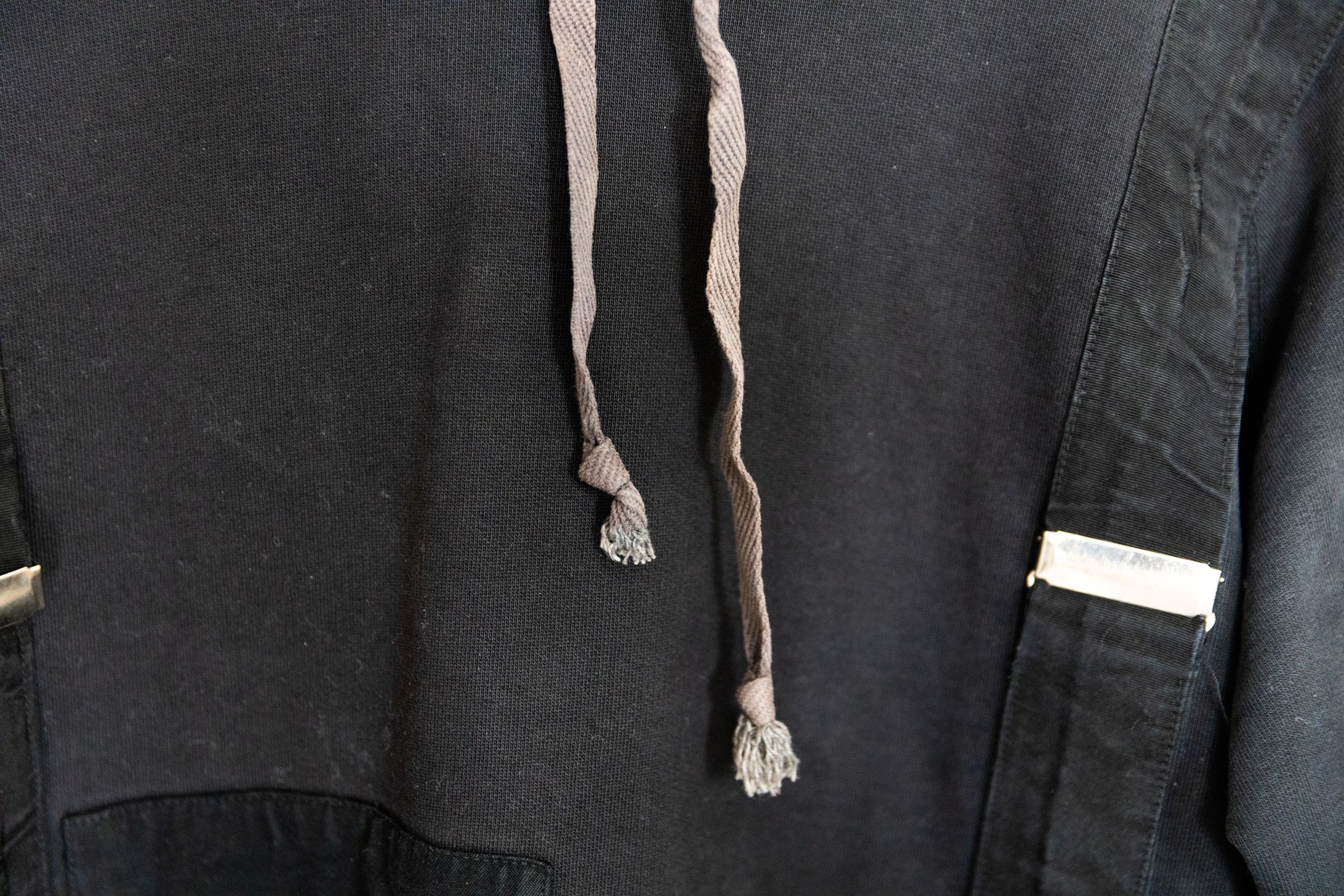 Greg Lauren RARE Greg Lauren Destroyed Suspender Hoodie Size US M / EU 48-50 / 2 - 13 Thumbnail