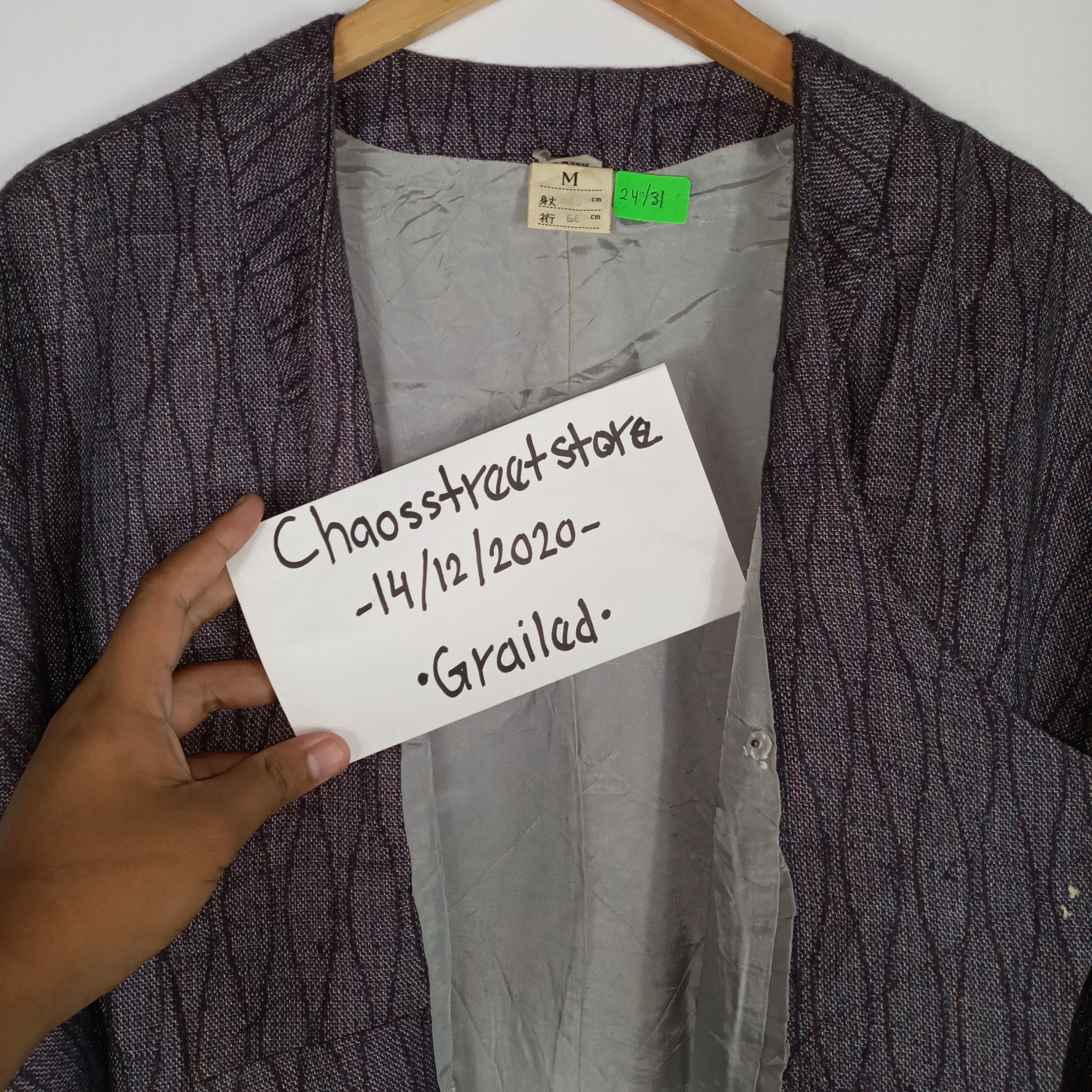 Japanese Brand × Vintage Rare Japanese Kimono Fullprint Abstract Styles Size US L / EU 52-54 / 3 - 10 Thumbnail