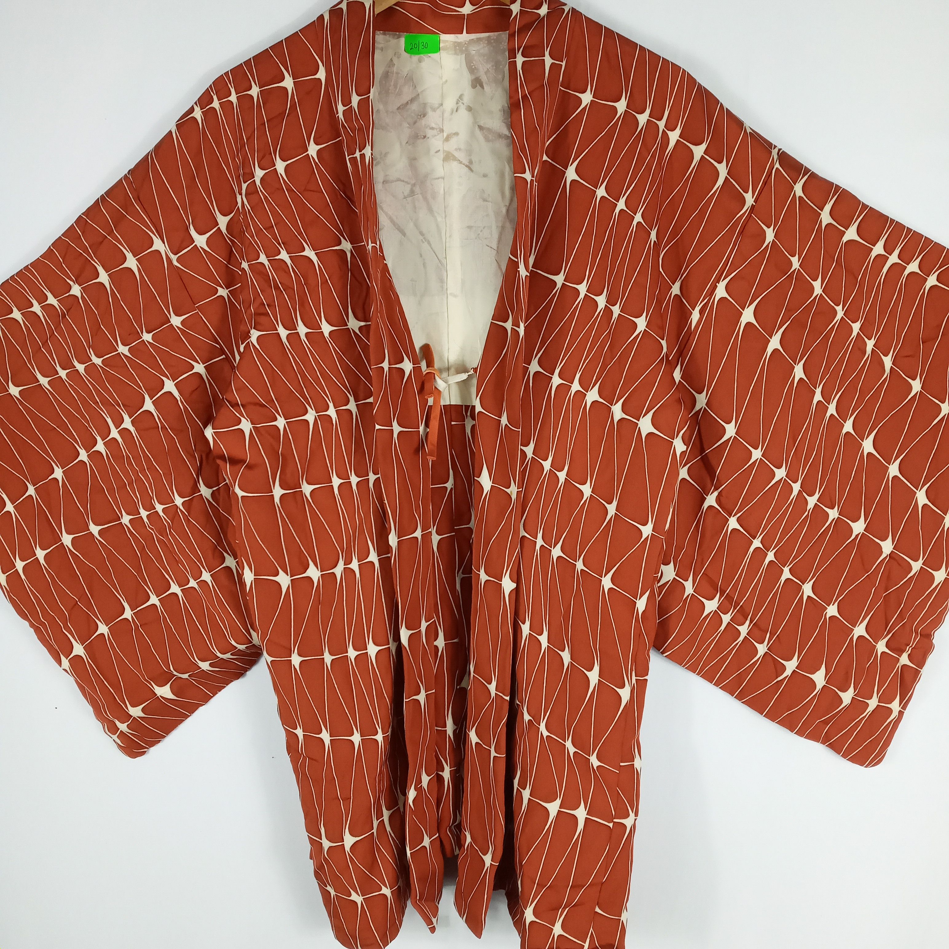 Japanese Brand × Vintage Japanese Kimono Fullprint With Sakura Flower Inside Size US S / EU 44-46 / 1 - 3 Thumbnail