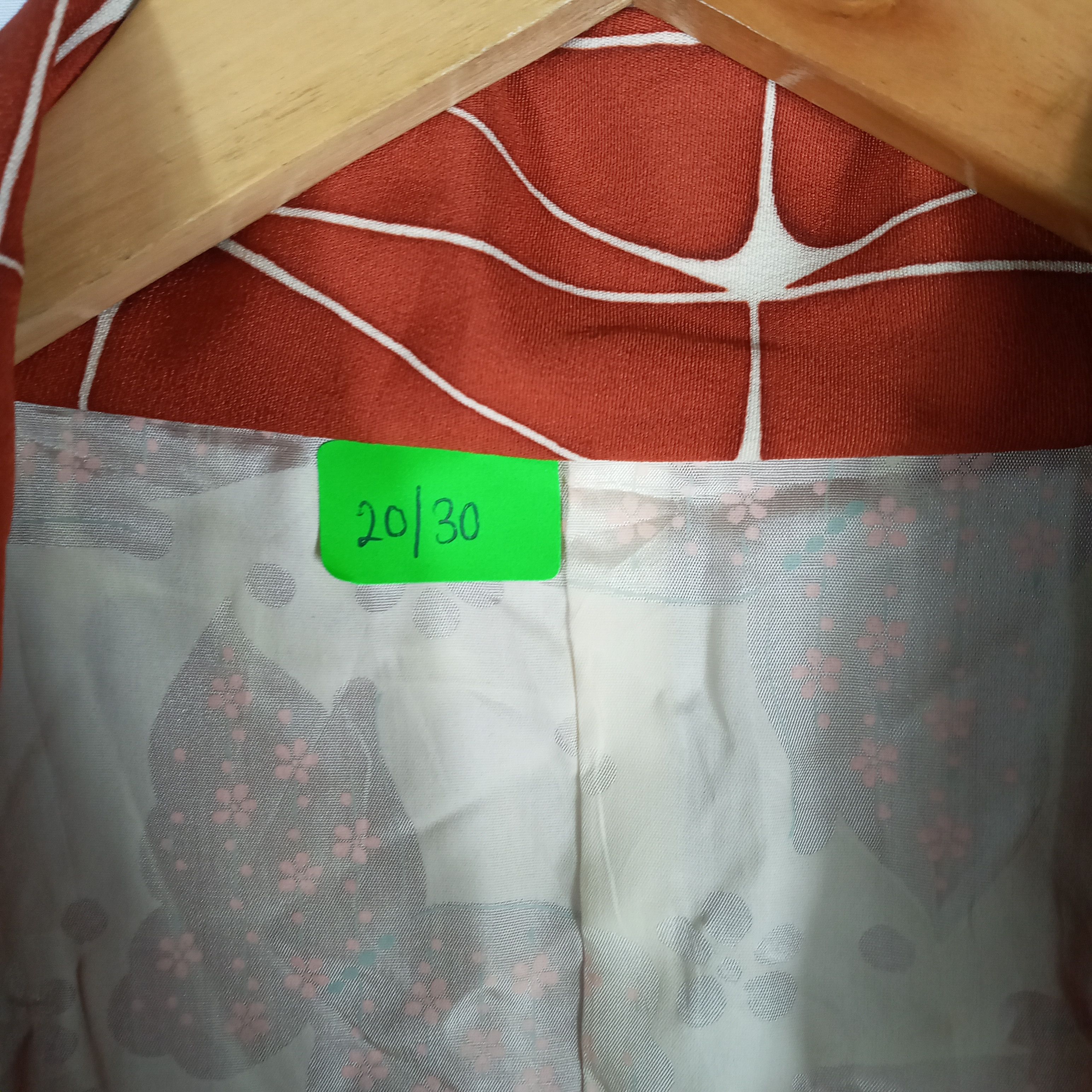 Japanese Brand × Vintage Japanese Kimono Fullprint With Sakura Flower Inside Size US S / EU 44-46 / 1 - 6 Thumbnail