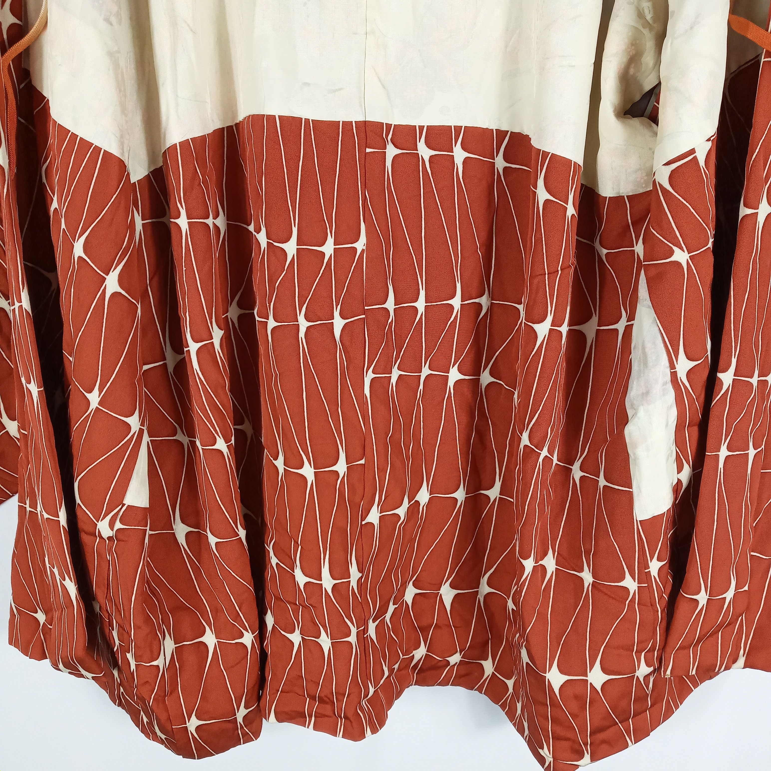 Japanese Brand × Vintage Japanese Kimono Fullprint With Sakura Flower Inside Size US S / EU 44-46 / 1 - 4 Thumbnail