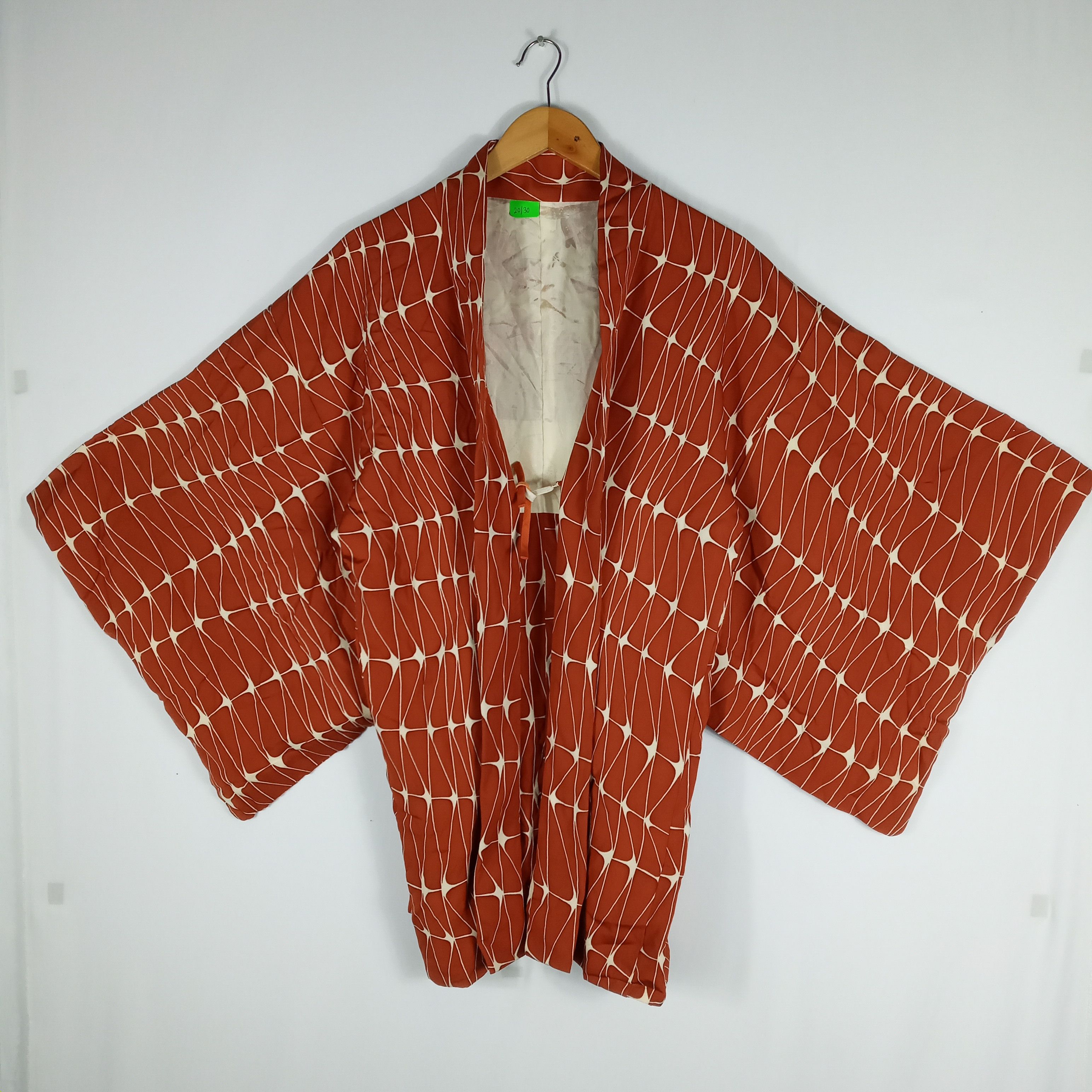 Japanese Brand × Vintage Japanese Kimono Fullprint With Sakura Flower Inside Size US S / EU 44-46 / 1 - 1 Thumbnail