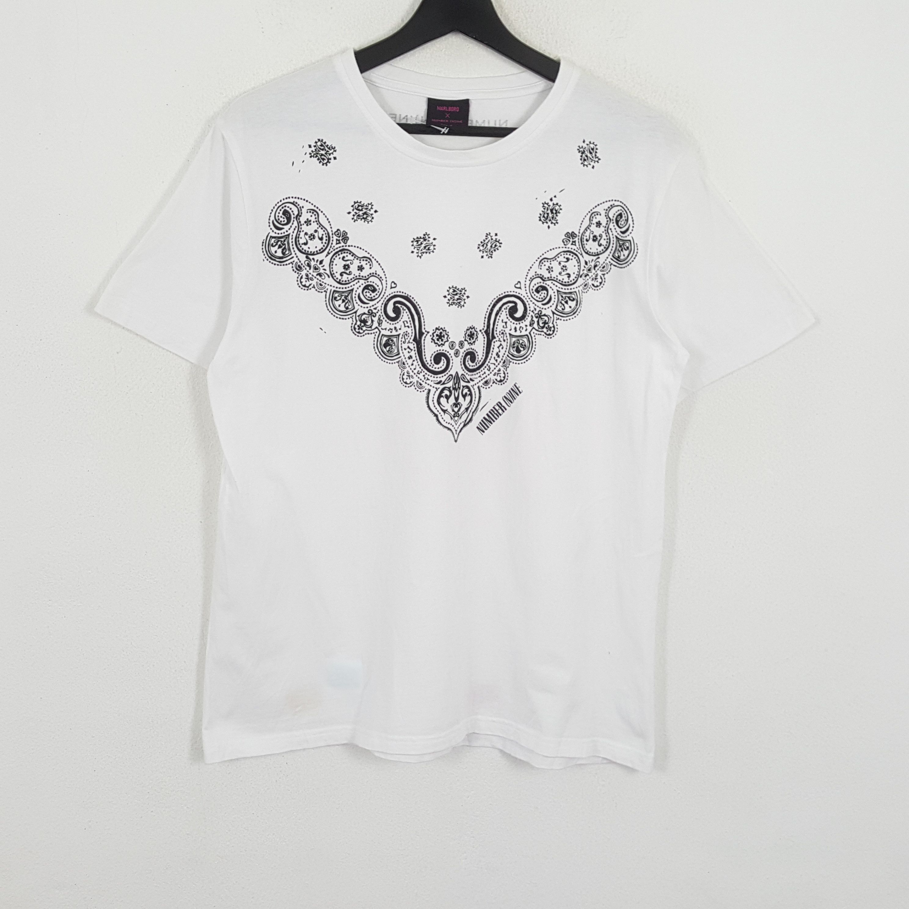 NUMBER NINE Japanese Brand Streetwear Tshirt