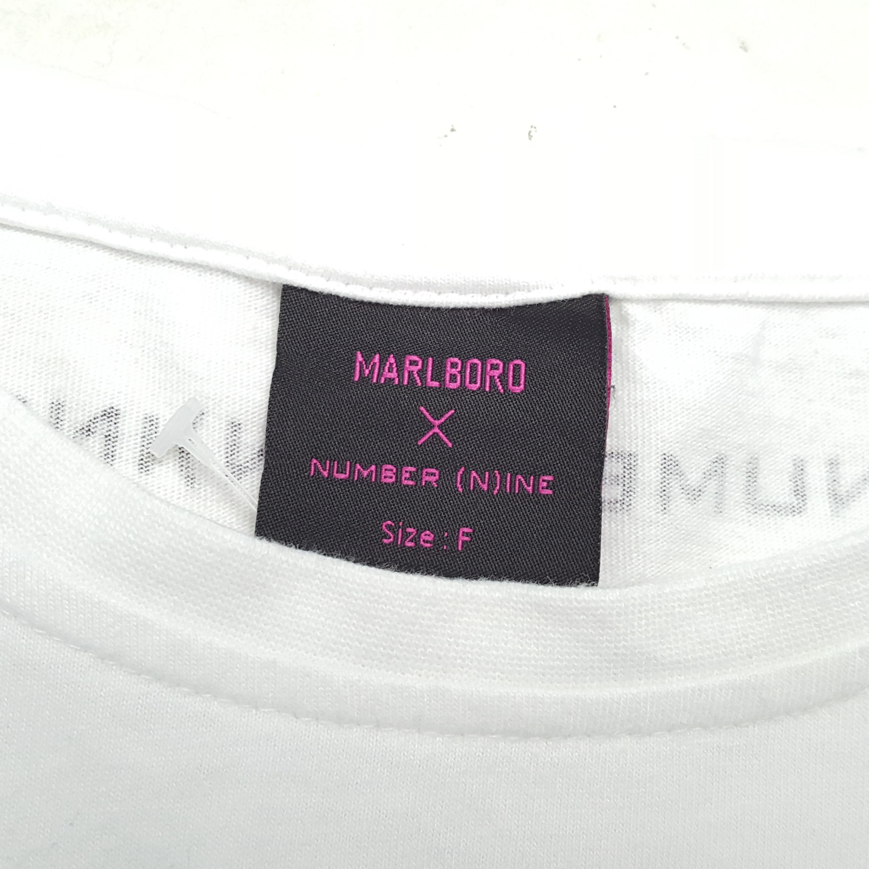 Marlboro × Number (N)ine × Vintage NUMBER NINE Japanese Brand Streetwear Tshirt Size US M / EU 48-50 / 2 - 7 Thumbnail