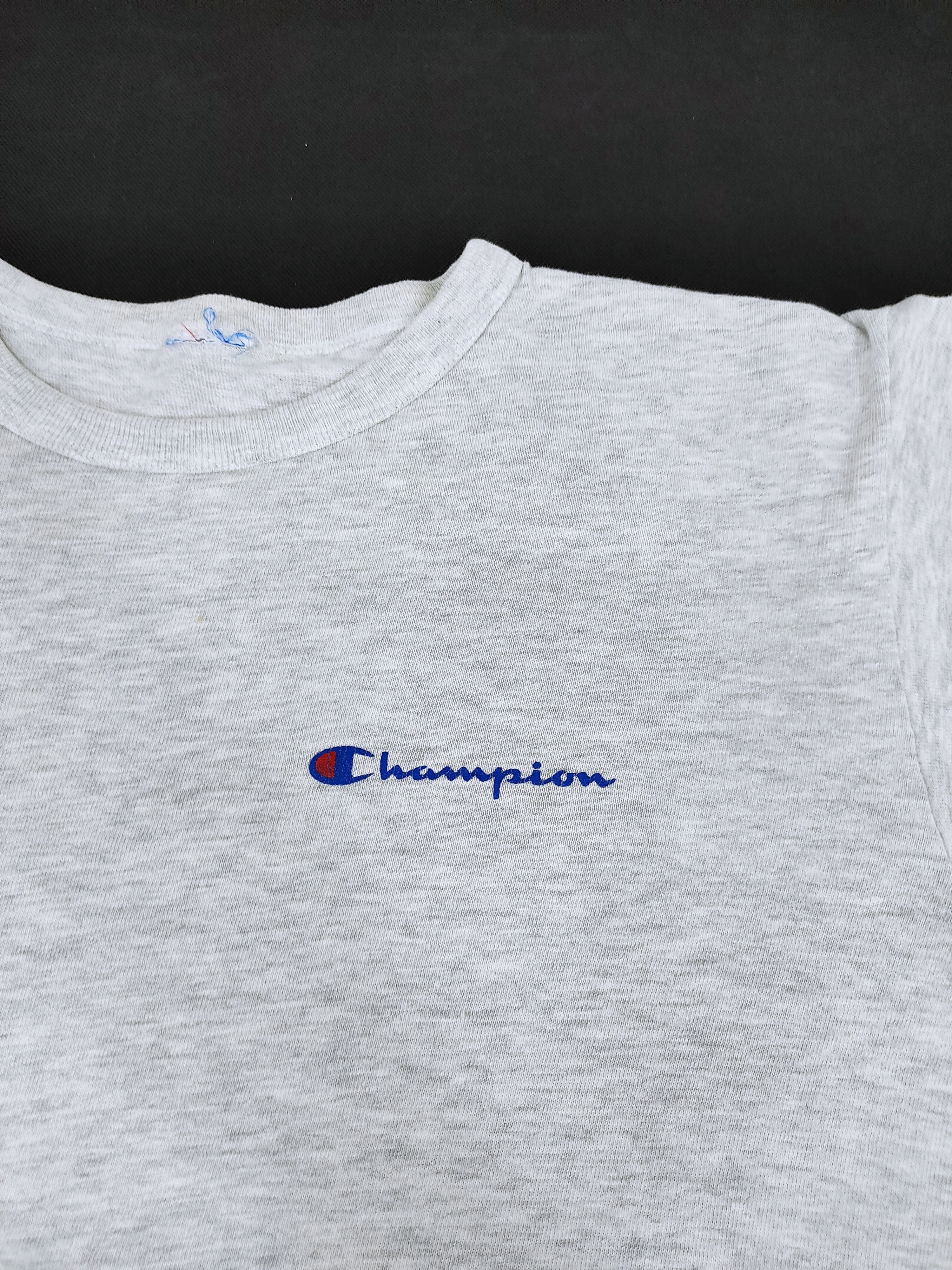 Champion Vintage 80s Champion Rayon Tee Athletic College Size L / US 10 / IT 46 - 2 Thumbnail