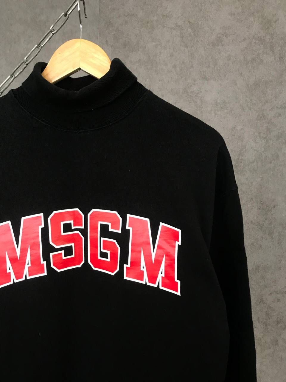 MSGM MSGM designer big logo golf sweatshirt Size US XS / EU 42 / 0 - 2 Thumbnail