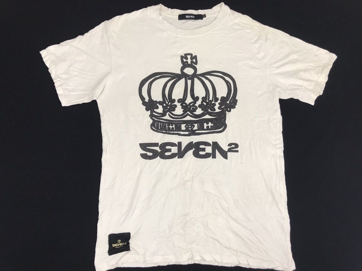 Seven 7 Seven2 California Cross Logo Brand Spell Out Streetwear Size US M / EU 48-50 / 2 - 1 Thumbnail
