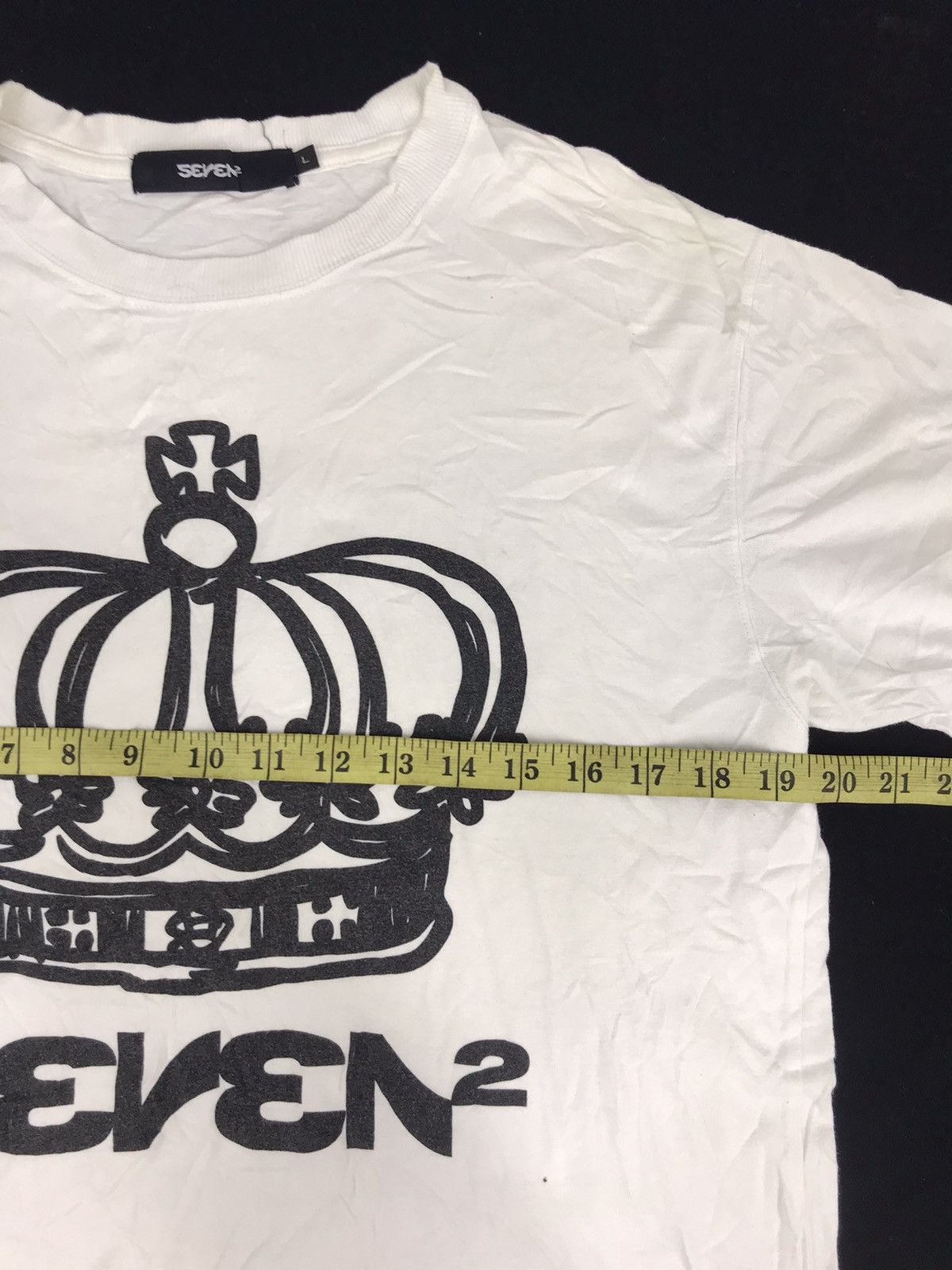 Seven 7 Seven2 California Cross Logo Brand Spell Out Streetwear Size US M / EU 48-50 / 2 - 5 Thumbnail
