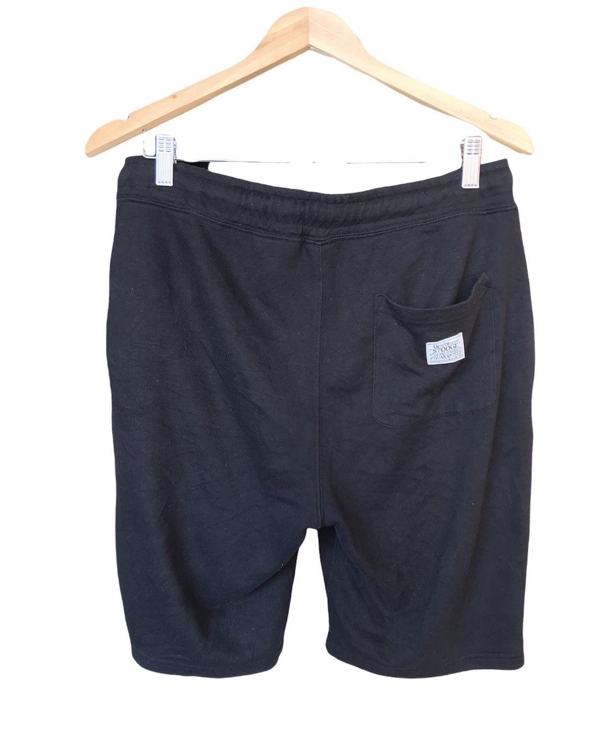 Japanese Brand Nice❗️Stooge & Co Skull Logo Short Sweatpants Size US 35 - 2 Thumbnail