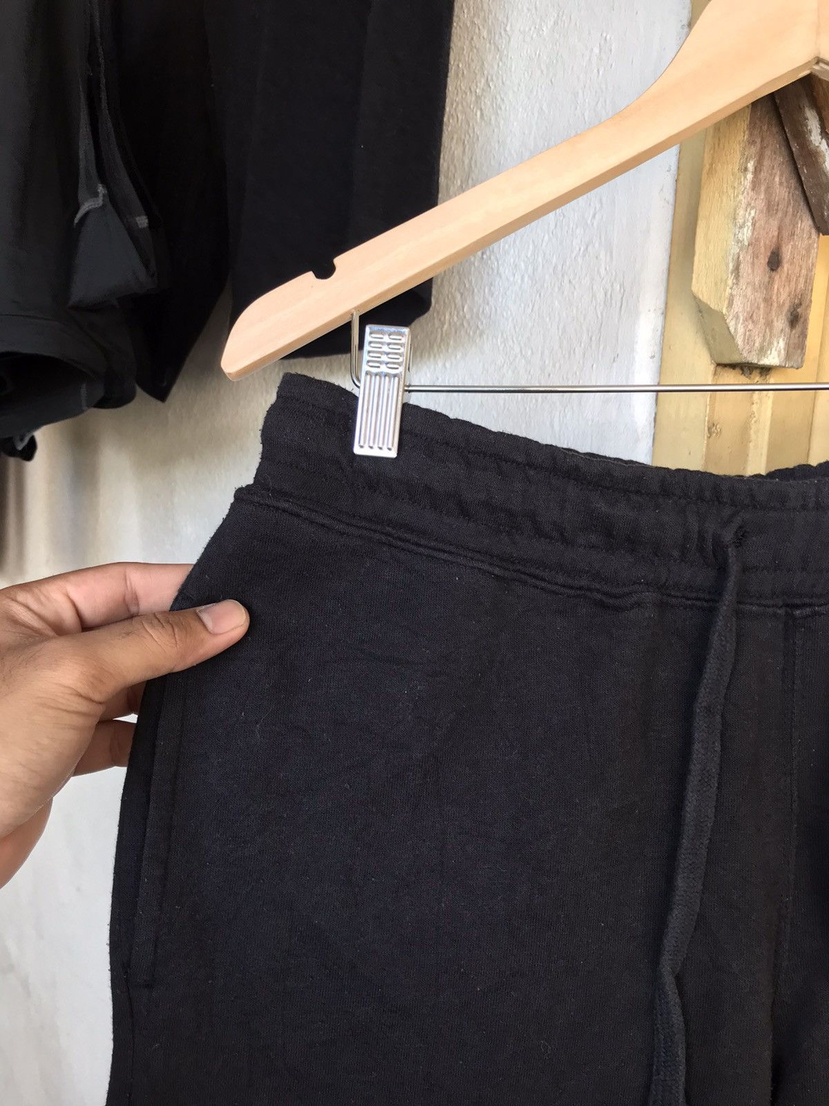 Japanese Brand Nice❗️Stooge & Co Skull Logo Short Sweatpants Size US 35 - 6 Thumbnail