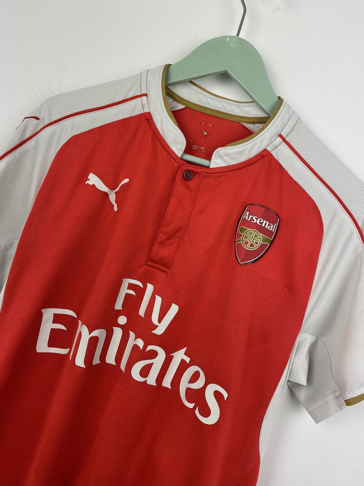 Puma Arsenal London 2015 2016 Football Soccer Jersey PSG Chelsea Size US M / EU 48-50 / 2 - 1 Thumbnail
