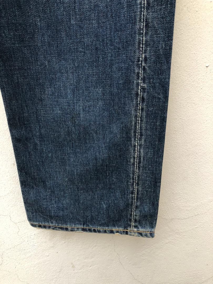 Japanese Brand × Levi's Vintage Clothing × Vintage Vintage Japan LVC Levi’s 501XX E Distressed Selvedge Denim Size US 34 / EU 50 - 8 Thumbnail
