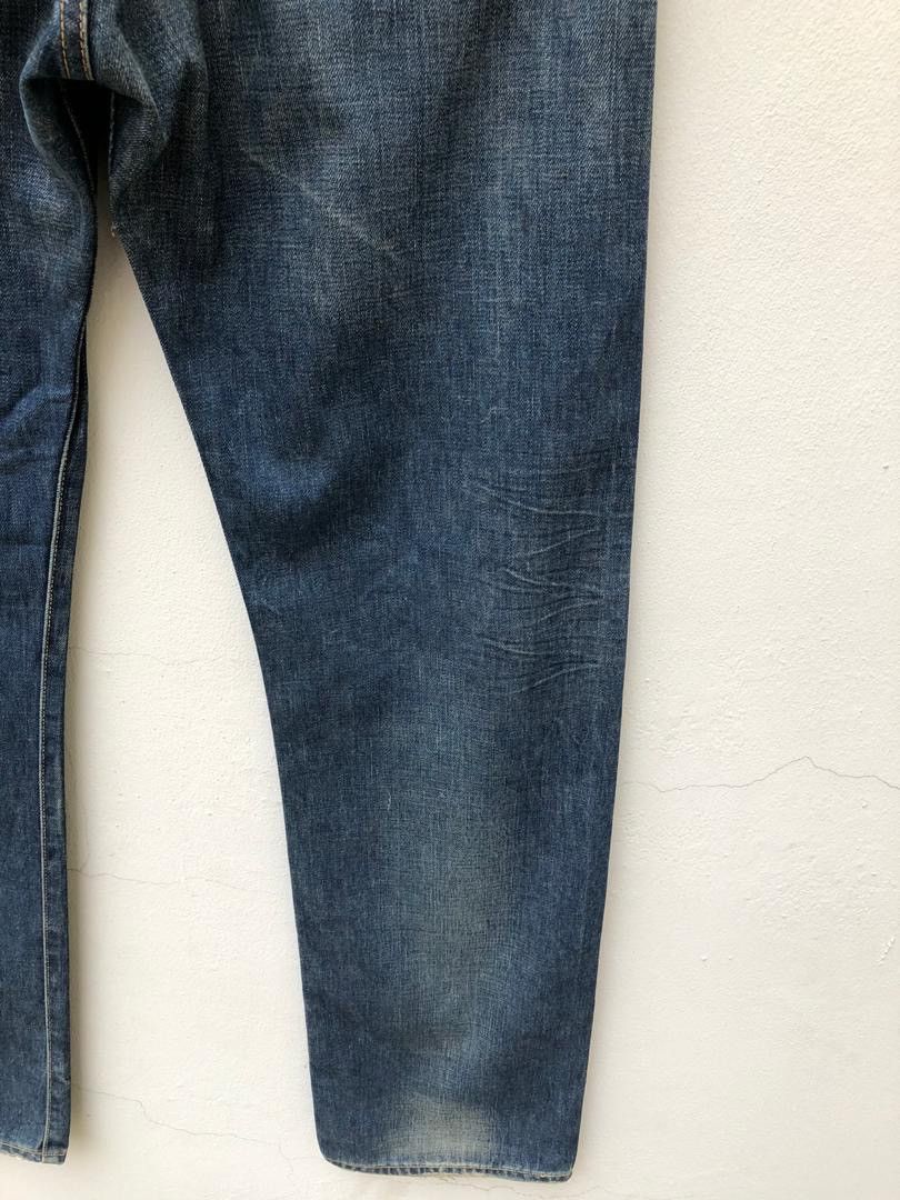 Japanese Brand × Levi's Vintage Clothing × Vintage Vintage Japan LVC Levi’s 501XX E Distressed Selvedge Denim Size US 34 / EU 50 - 15 Thumbnail