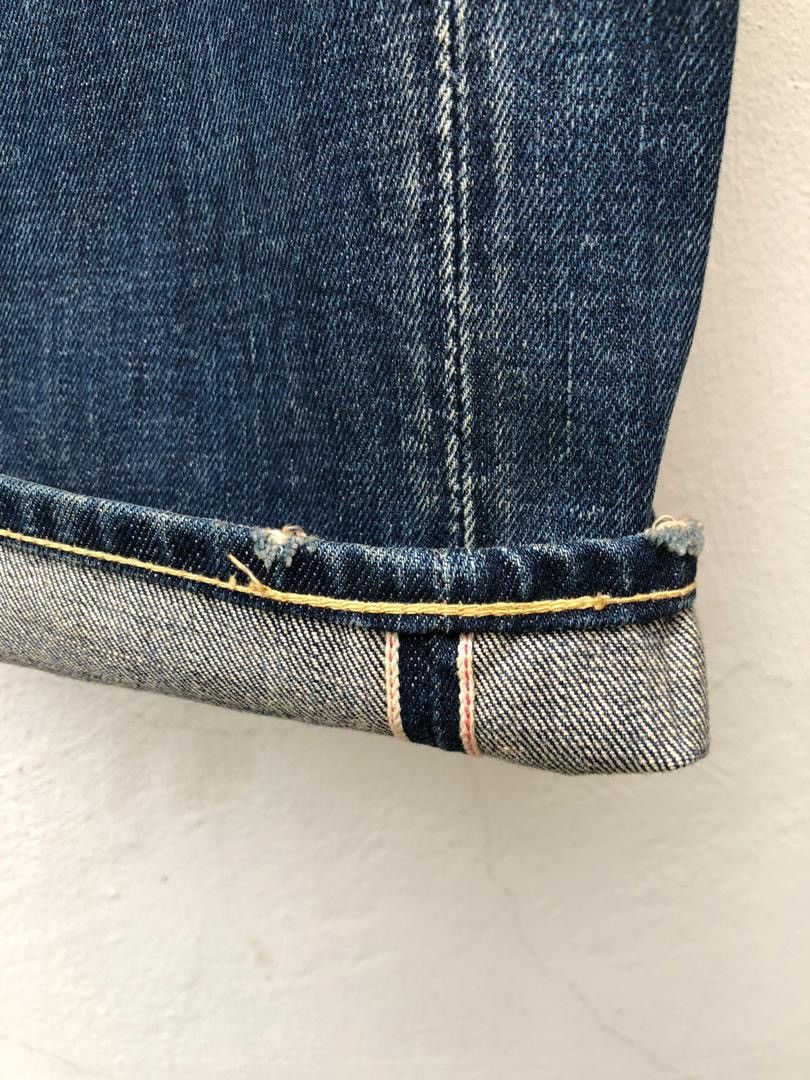 Japanese Brand × Levi's Vintage Clothing × Vintage Vintage Japan LVC Levi’s 501XX E Distressed Selvedge Denim Size US 34 / EU 50 - 9 Thumbnail