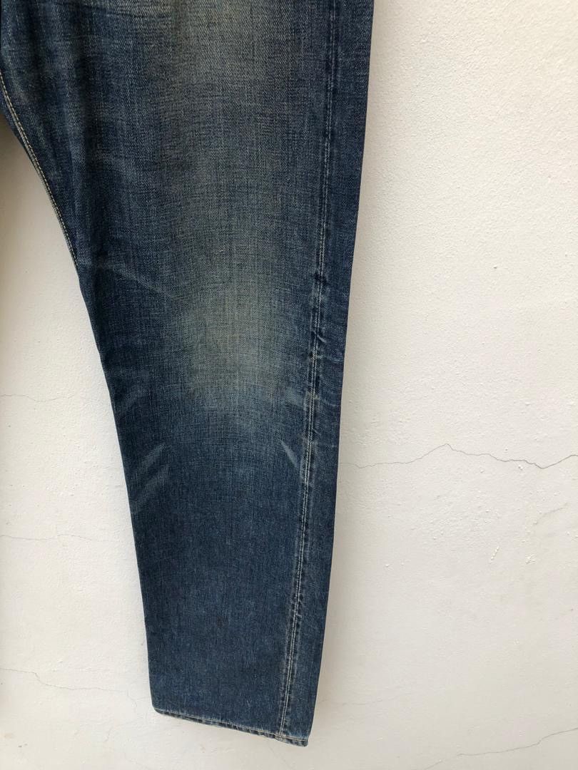 Japanese Brand × Levi's Vintage Clothing × Vintage Vintage Japan LVC Levi’s 501XX E Distressed Selvedge Denim Size US 34 / EU 50 - 7 Thumbnail