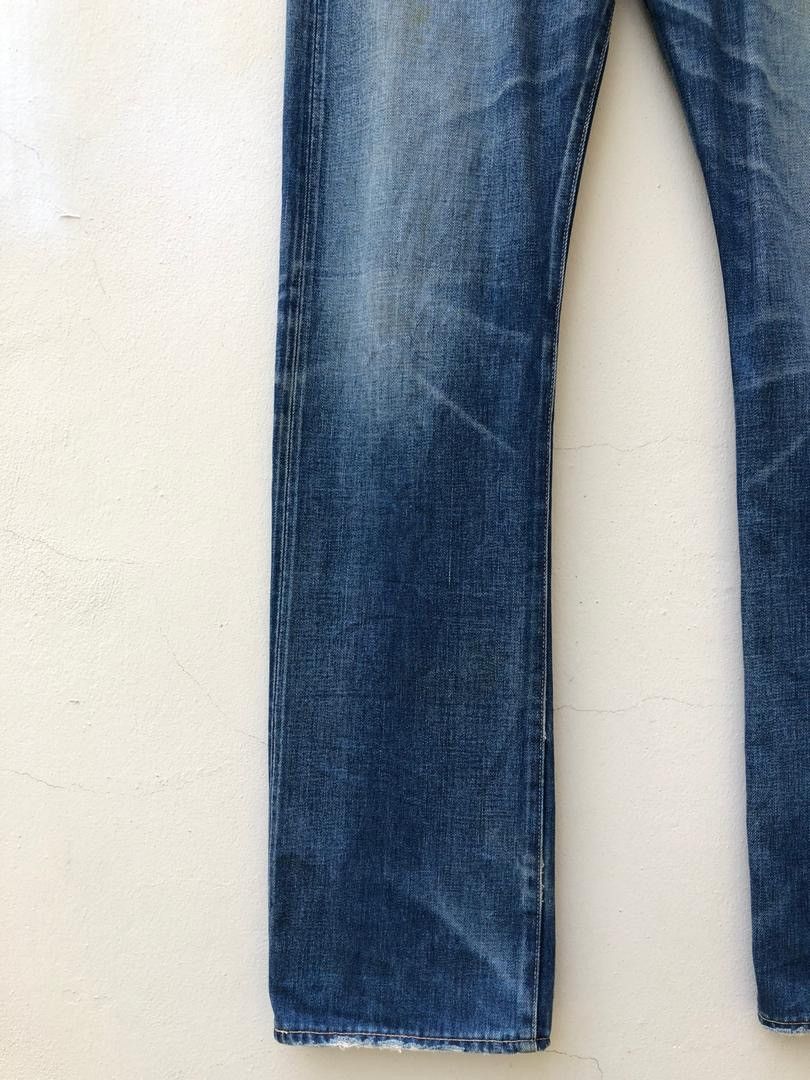 Japanese Brand × Levi's Vintage Clothing × Vintage Vintage LVC Japan Levi’s S501XX E Ripped Selvedge Size US 33 - 15 Thumbnail