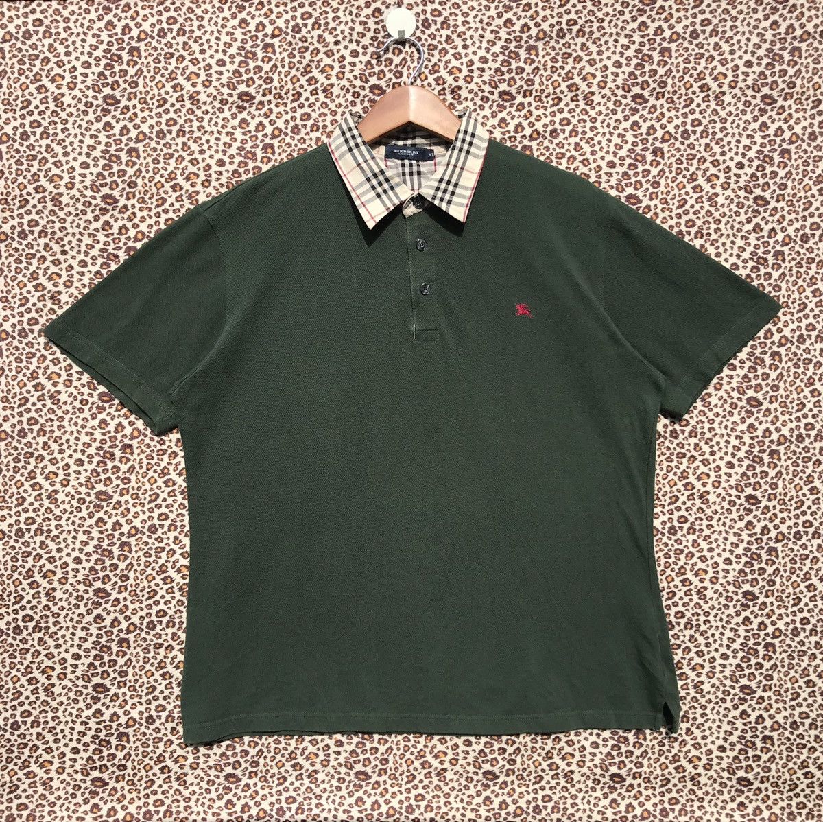 Burberry Vintage Burberry London Nova Check Collar Shirt Size US L / EU 52-54 / 3 - 1 Thumbnail