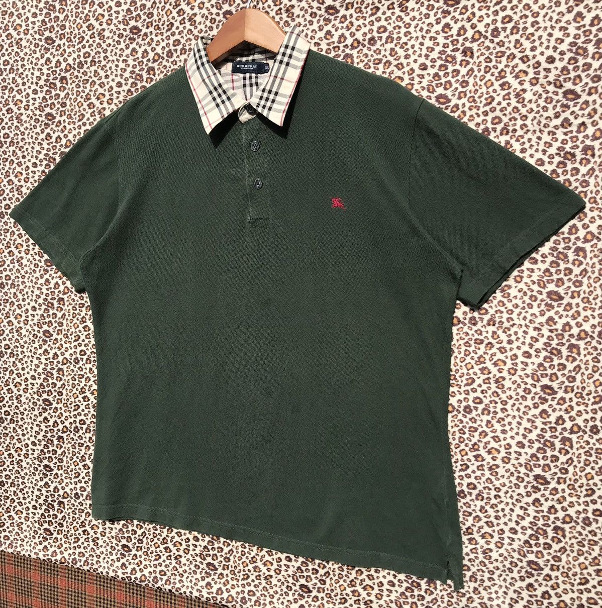 Burberry Vintage Burberry London Nova Check Collar Shirt Size US L / EU 52-54 / 3 - 3 Thumbnail
