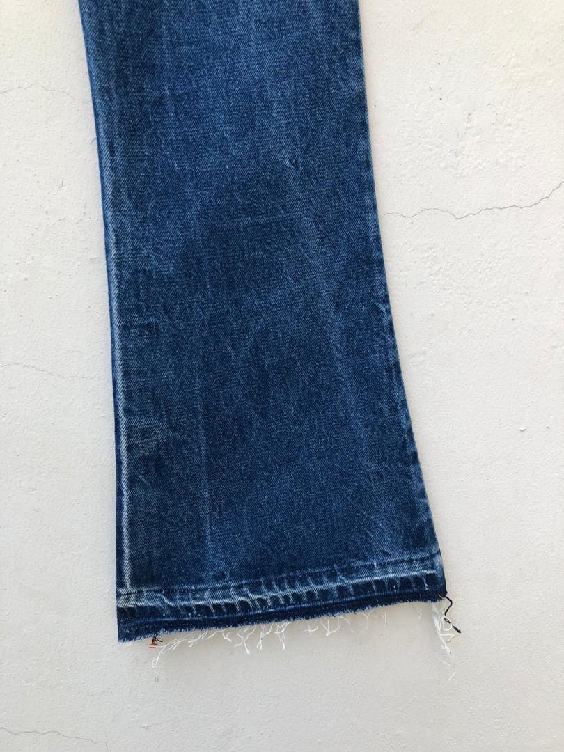 Levi's × Vintage Vintage 70s Levi’s 646 Orange Tab Released Hem Denim Flare Size US 29 - 16 Thumbnail