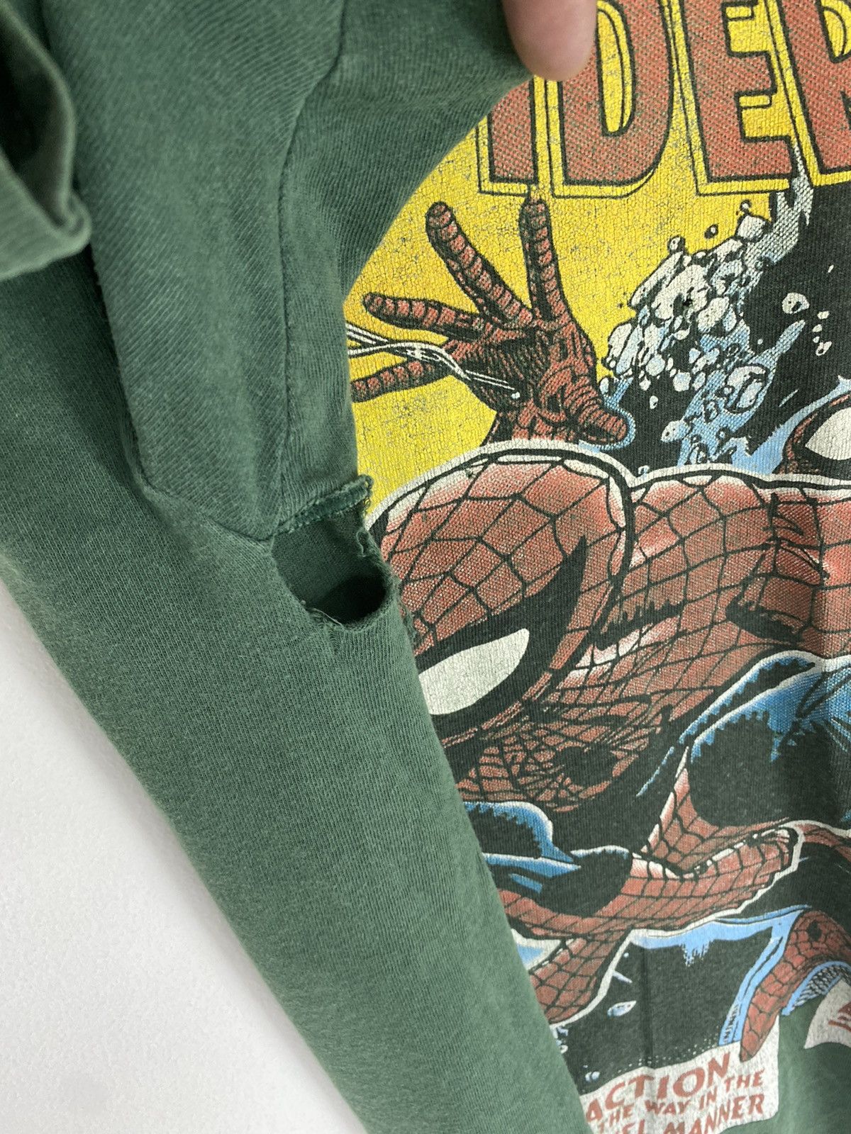Marvel Comics × Vintage Vintage rare 1993 The Amazing spiderman venom blockbuster Size US L / EU 52-54 / 3 - 10 Thumbnail