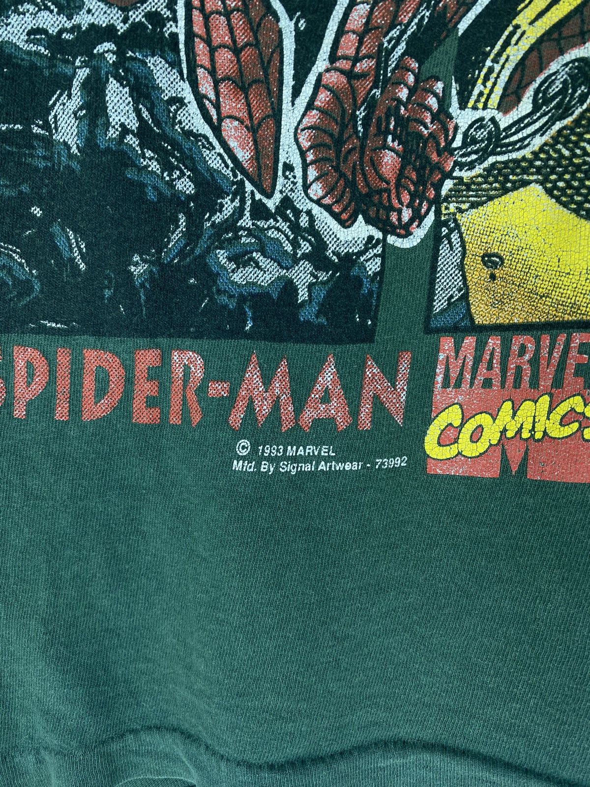 Marvel Comics × Vintage Vintage rare 1993 The Amazing spiderman venom blockbuster Size US L / EU 52-54 / 3 - 7 Thumbnail