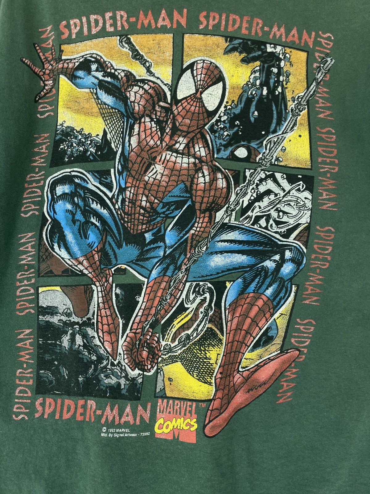 Marvel Comics × Vintage Vintage rare 1993 The Amazing spiderman venom blockbuster Size US L / EU 52-54 / 3 - 6 Thumbnail
