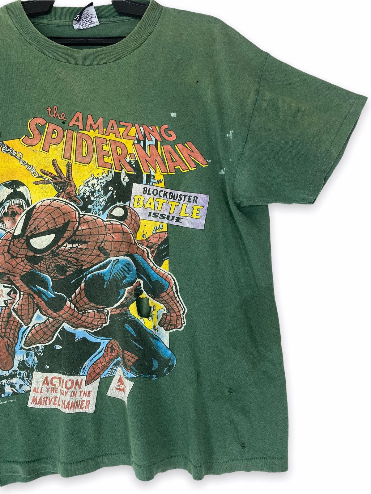 Marvel Comics × Vintage Vintage rare 1993 The Amazing spiderman venom blockbuster Size US L / EU 52-54 / 3 - 2 Thumbnail