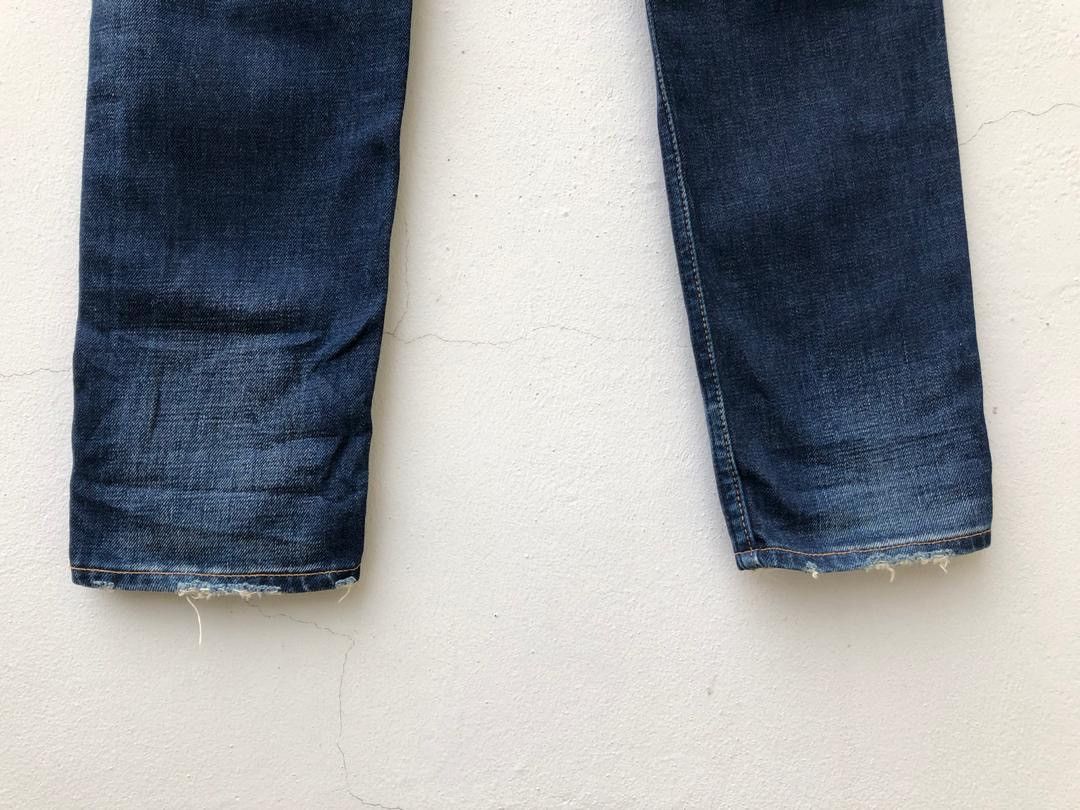 Japanese Brand × Levi's Vintage LVC Japan Levi’s 606 E Orange Tab Skinny Denim Size US 29 - 5 Thumbnail